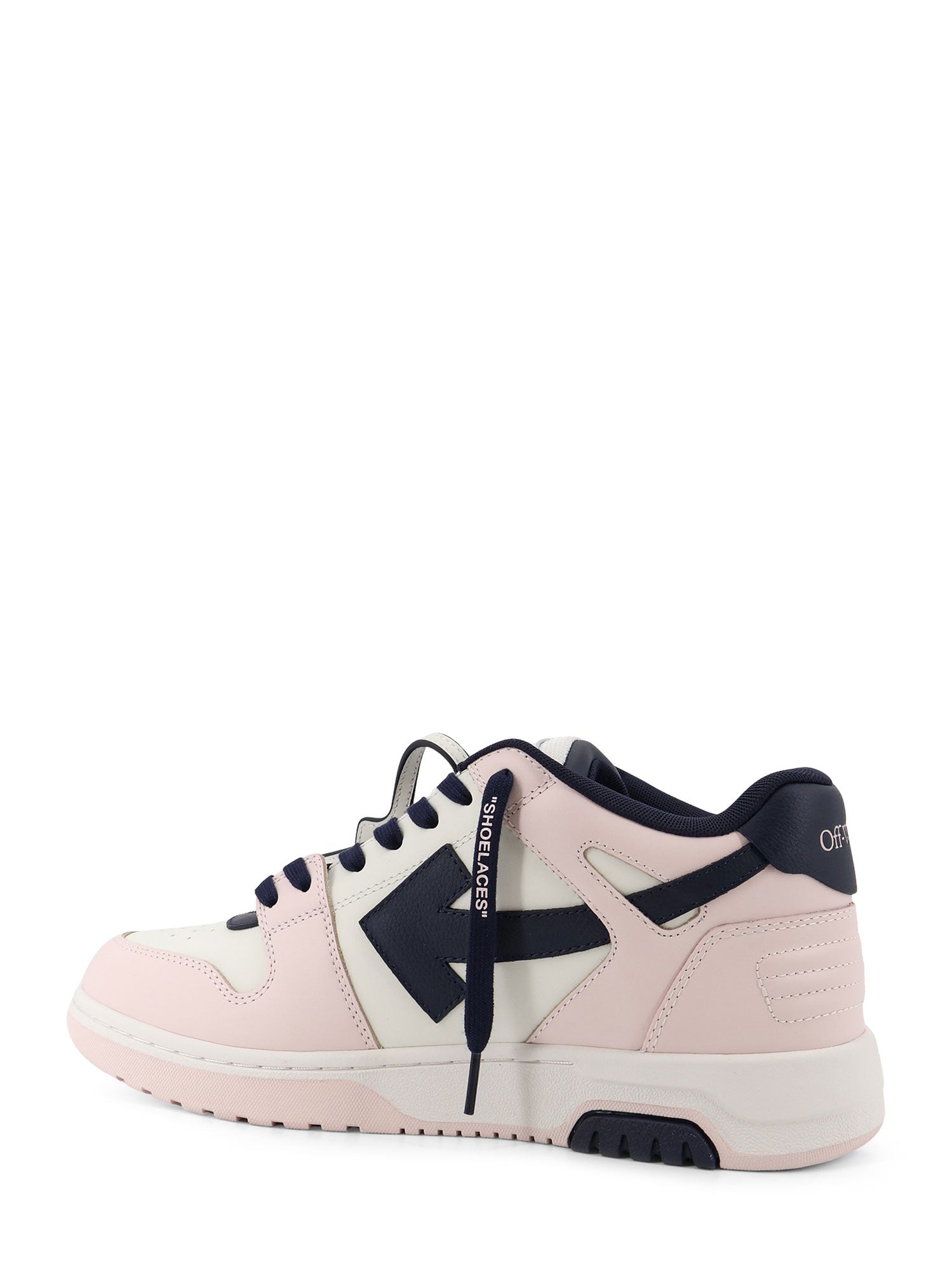 Off White Sneakers Pink Dark B