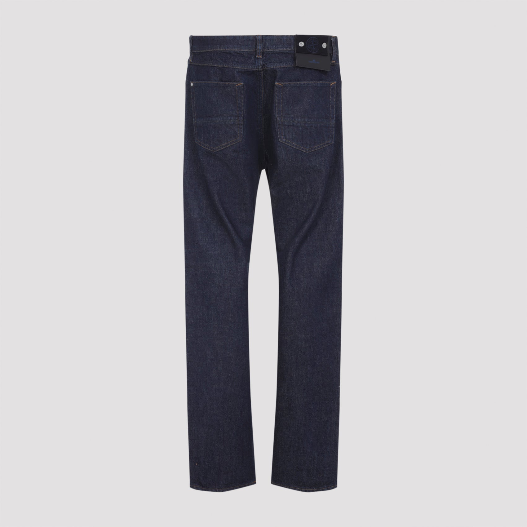 Straight Jeans Blue Cotton
