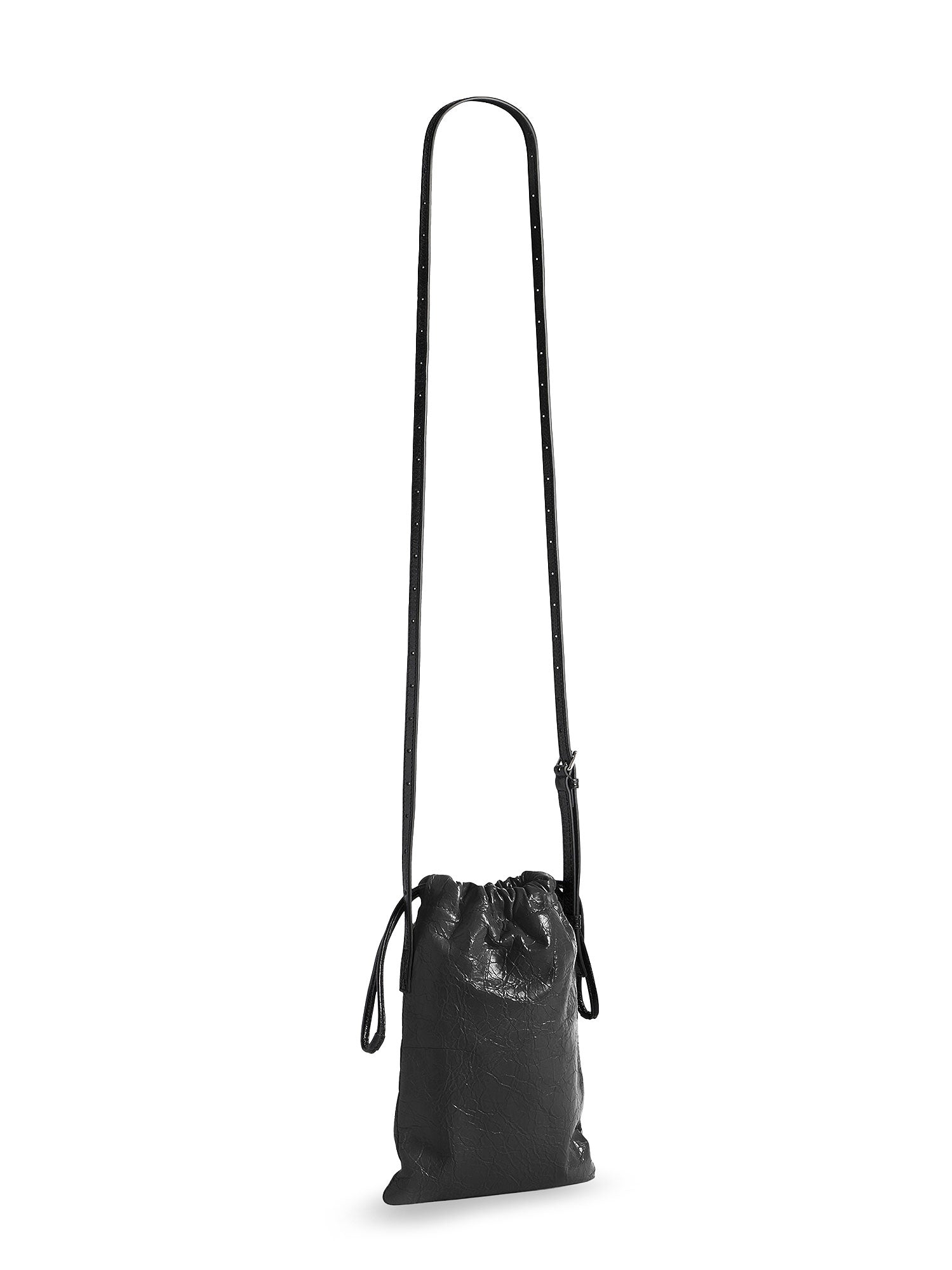 Balenciaga Accessories Black/l White Pelle