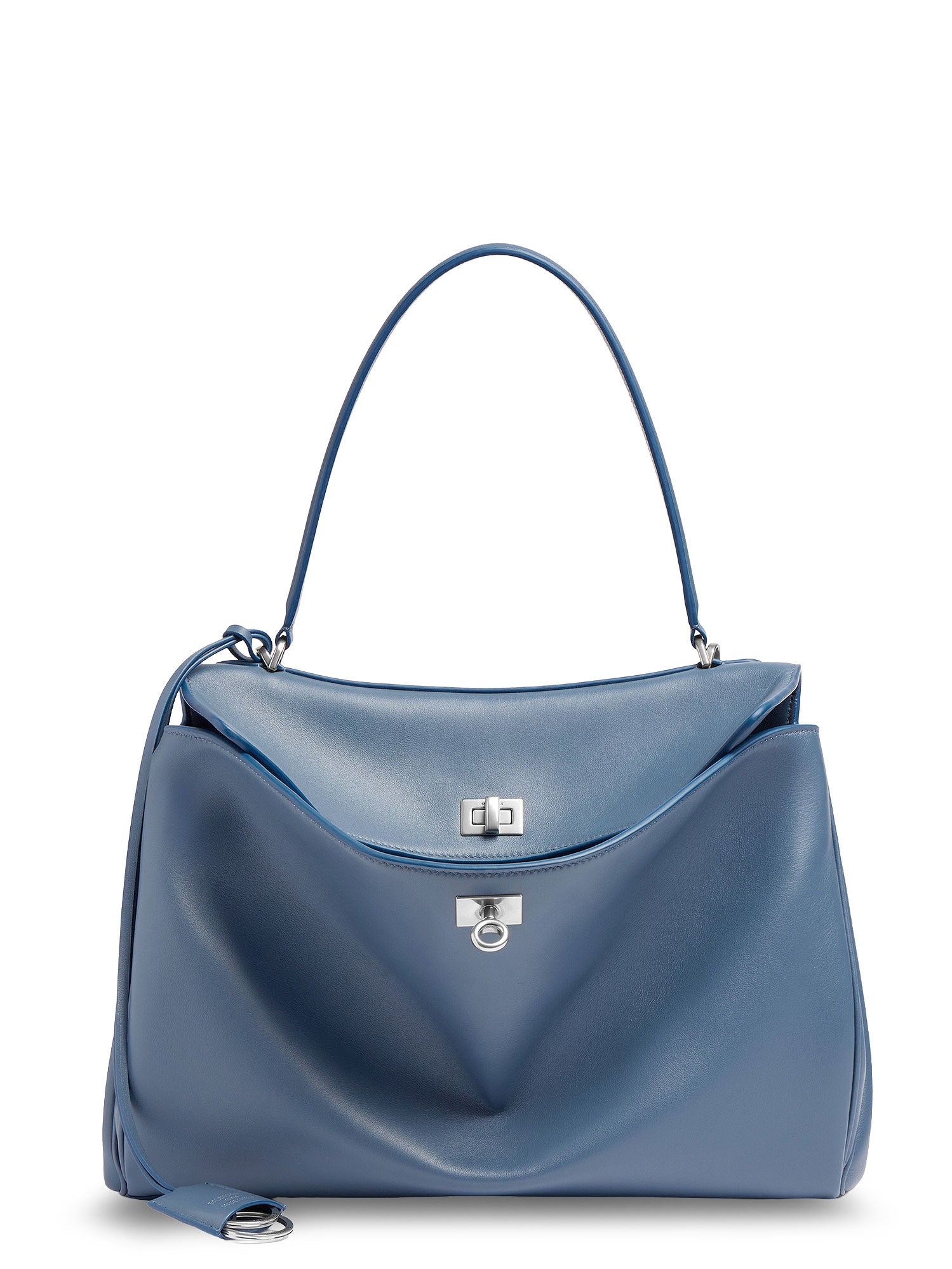 Balenciaga Bags Faded Dark Blue Pelle