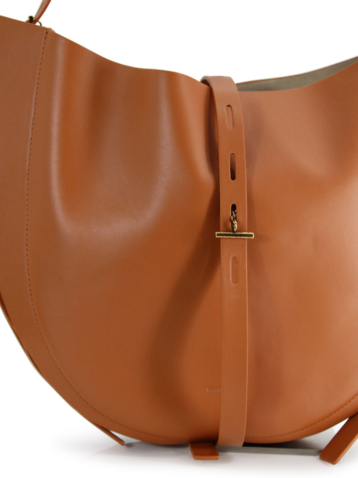 Minobossi Bags Camel Pelle