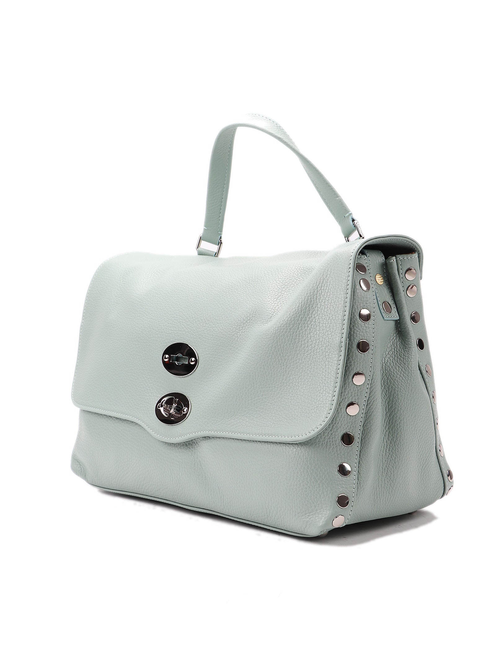 Postina Daily Giorno Green Calf Leather Bag
