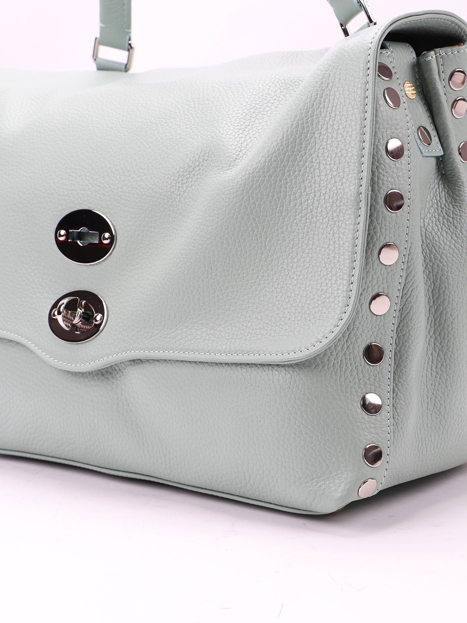 Postina Daily Giorno Green Calf Leather Bag