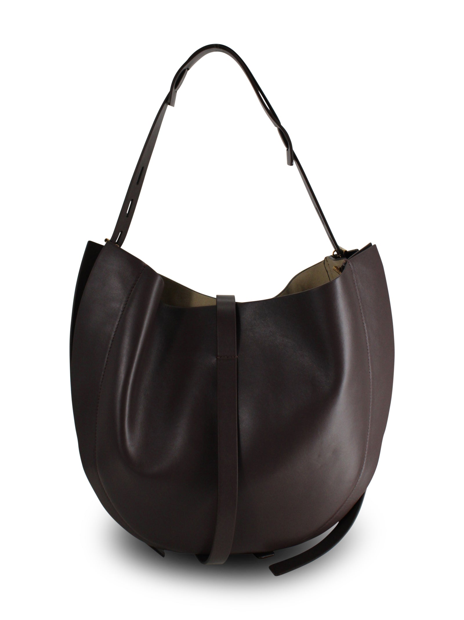Minobossi Bags Coffee Pelle