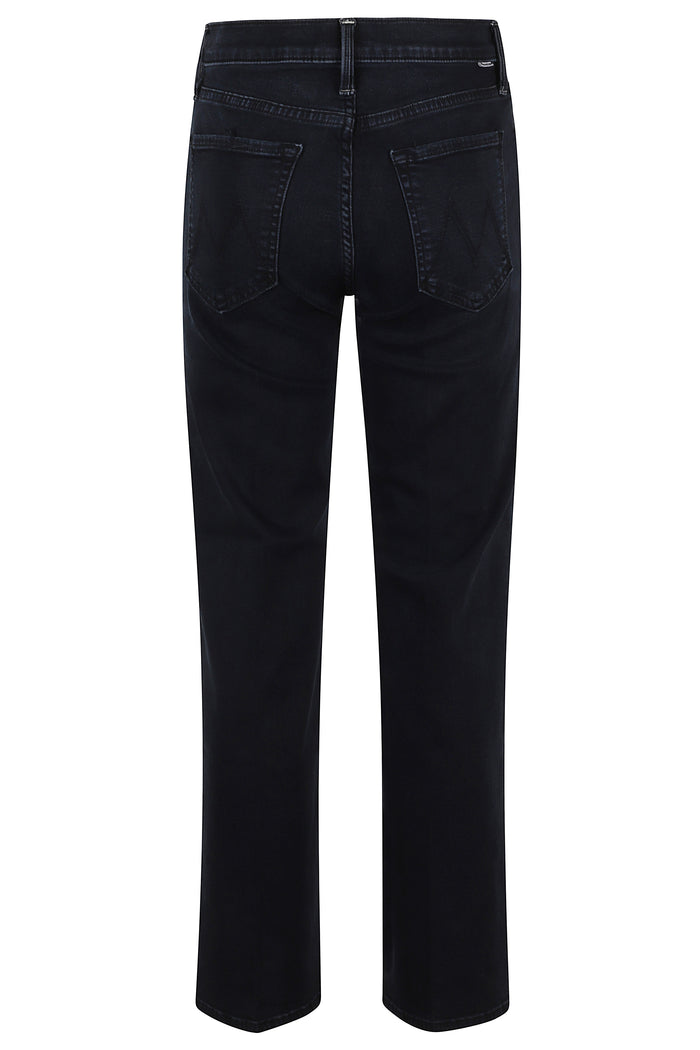The Mid Rise Rambler Zip Ankle Blue Cotone Polyester Elastane Jean