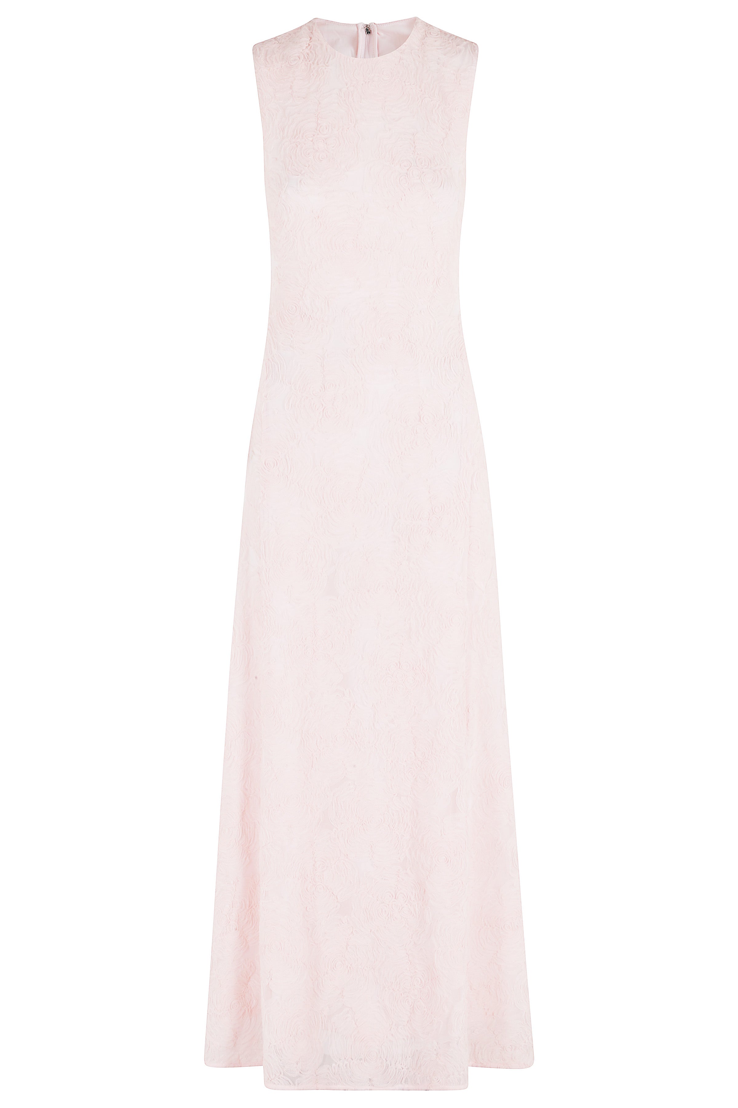 Mesh Maxi Dress Pink & Purple Abito