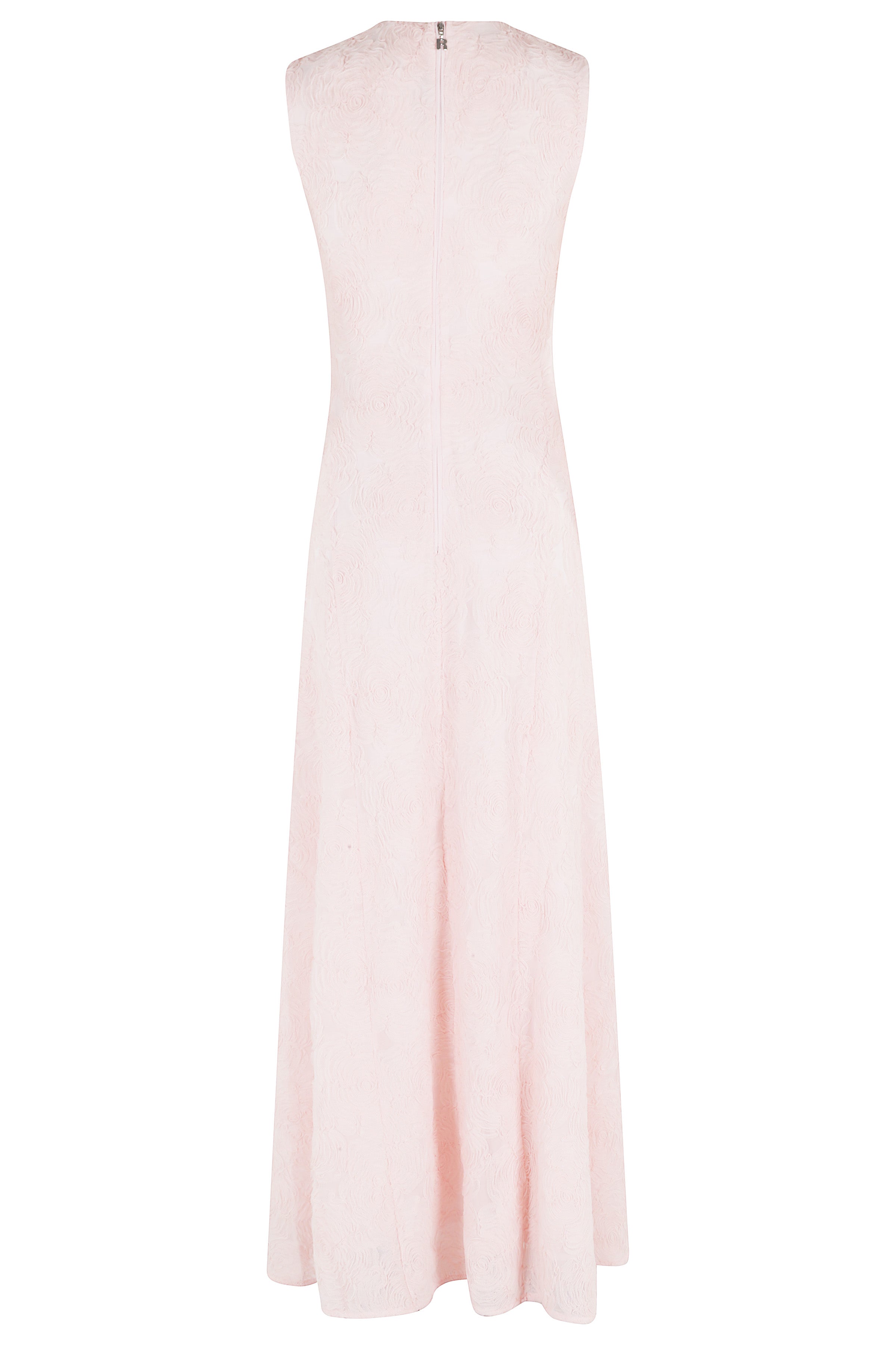 Mesh Maxi Dress Pink & Purple Abito