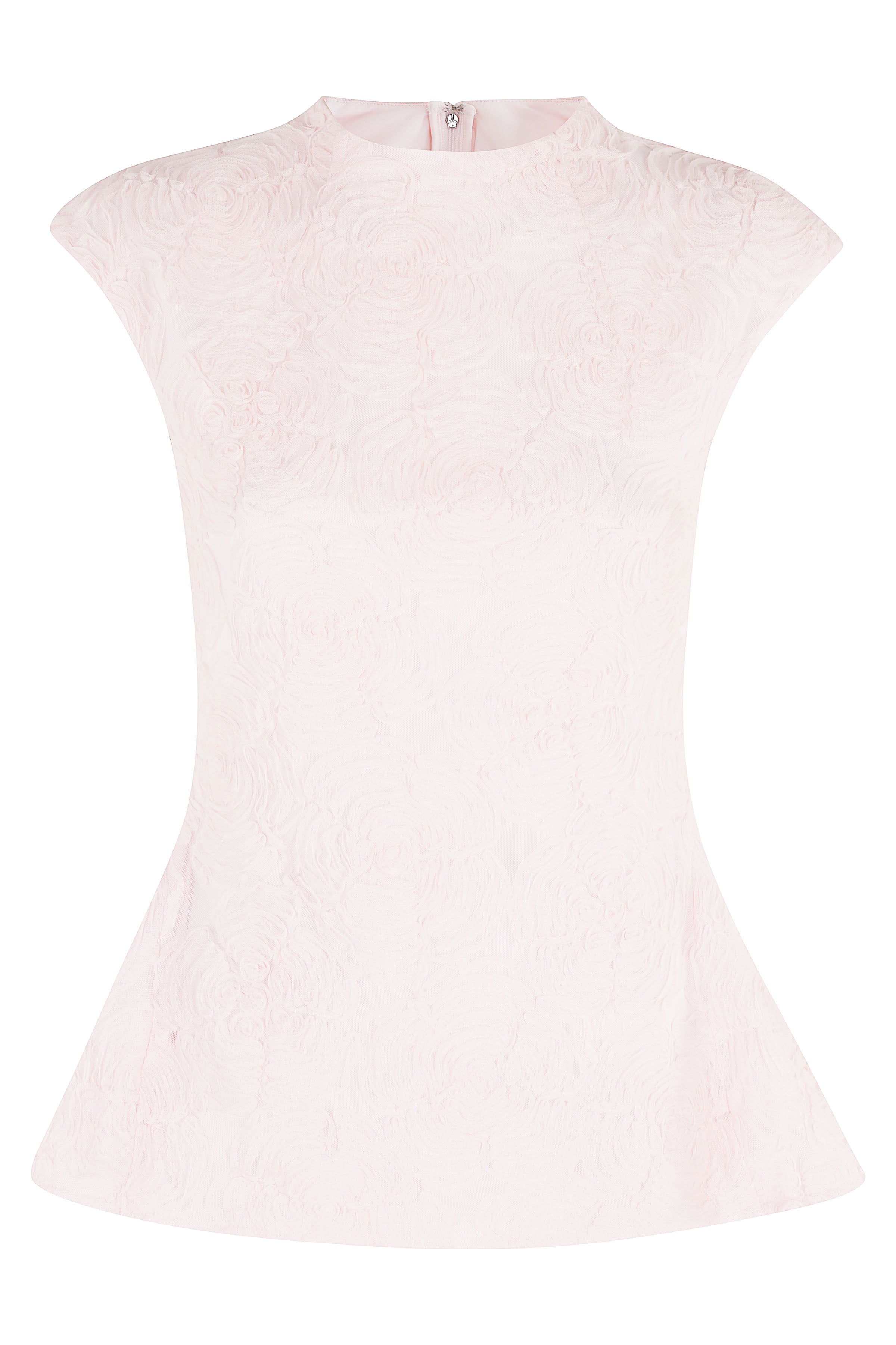 Mesh Sleeveless Top Pink & Purple