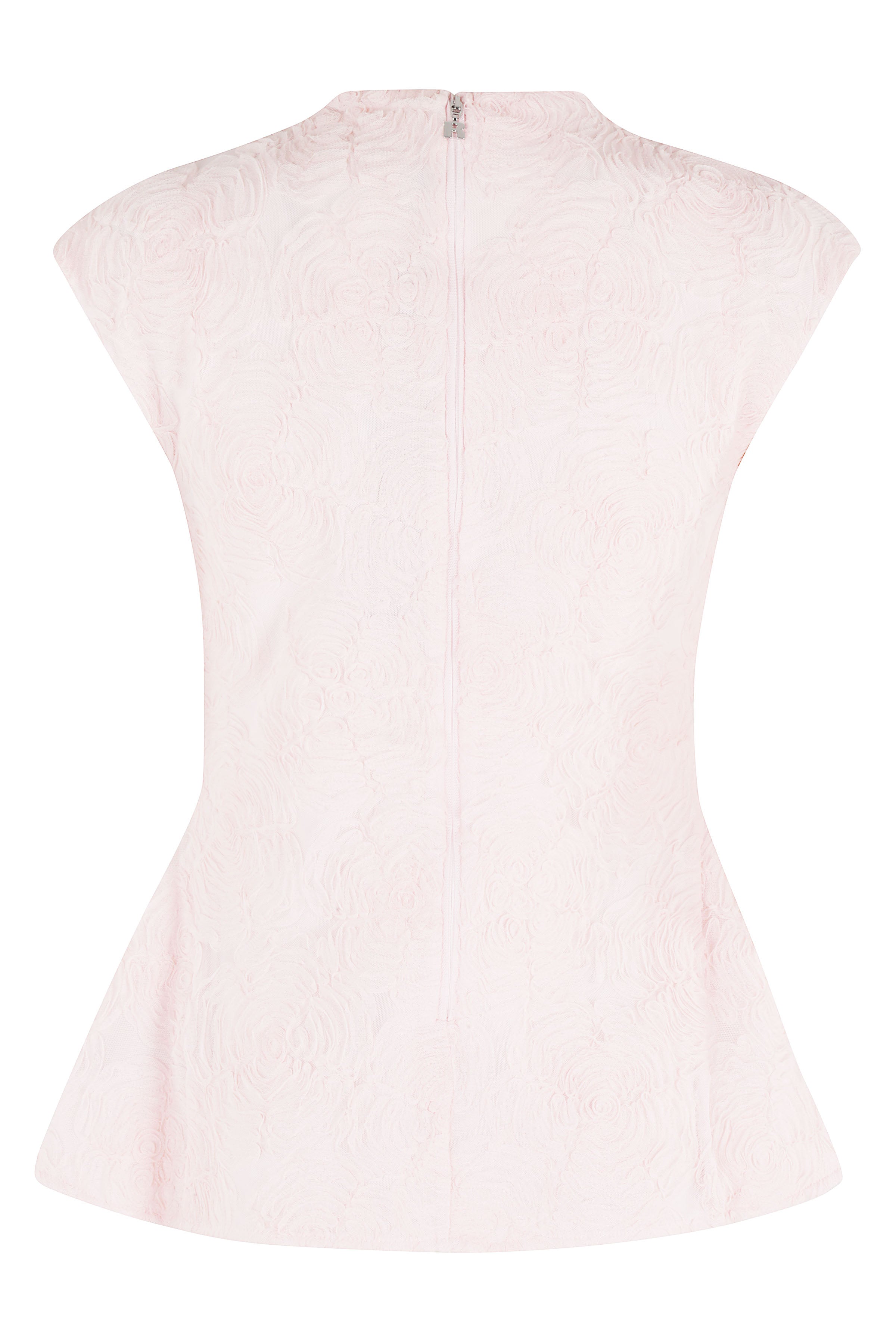 Mesh Sleeveless Top Pink & Purple