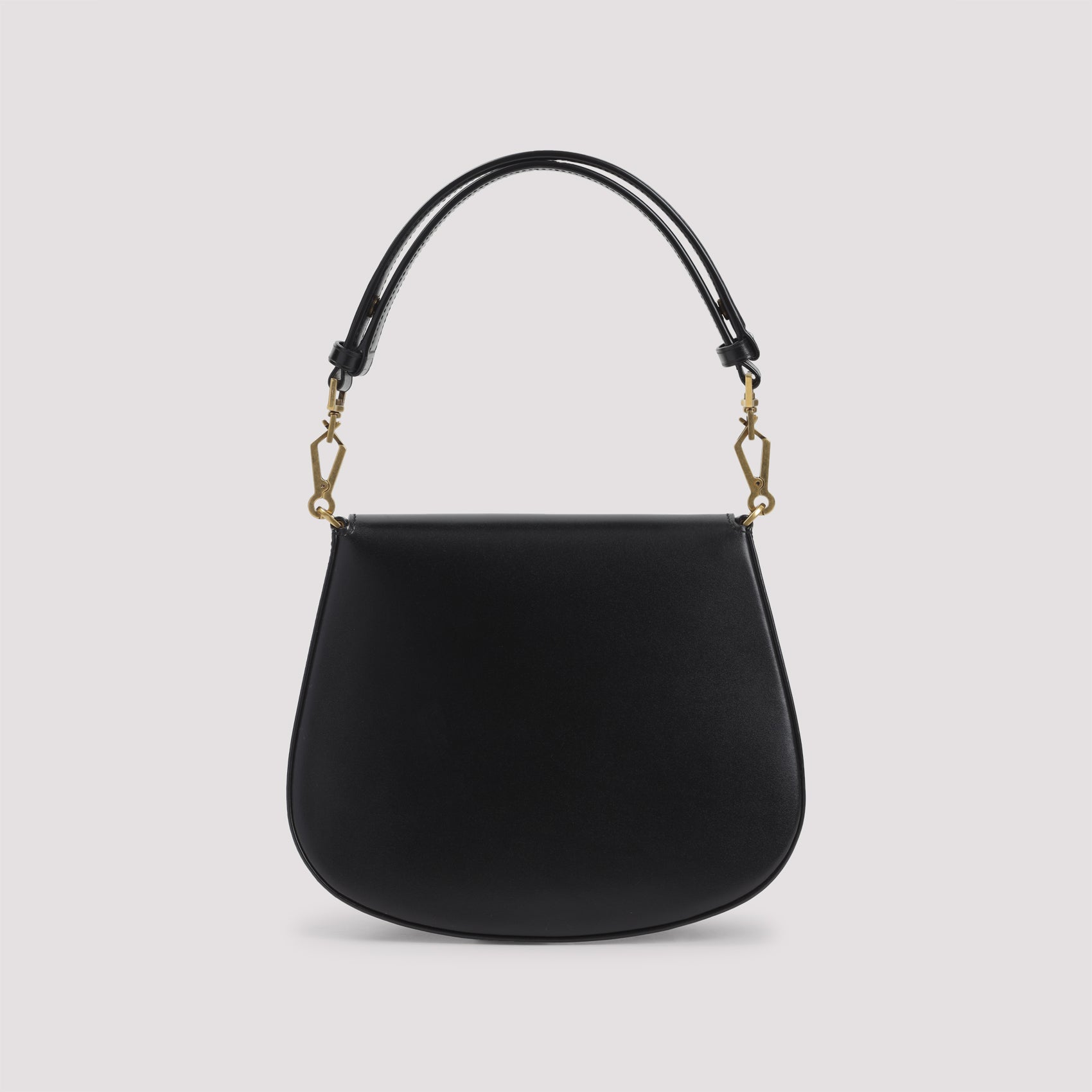 Voltaire Shoulder Bag Black Leather