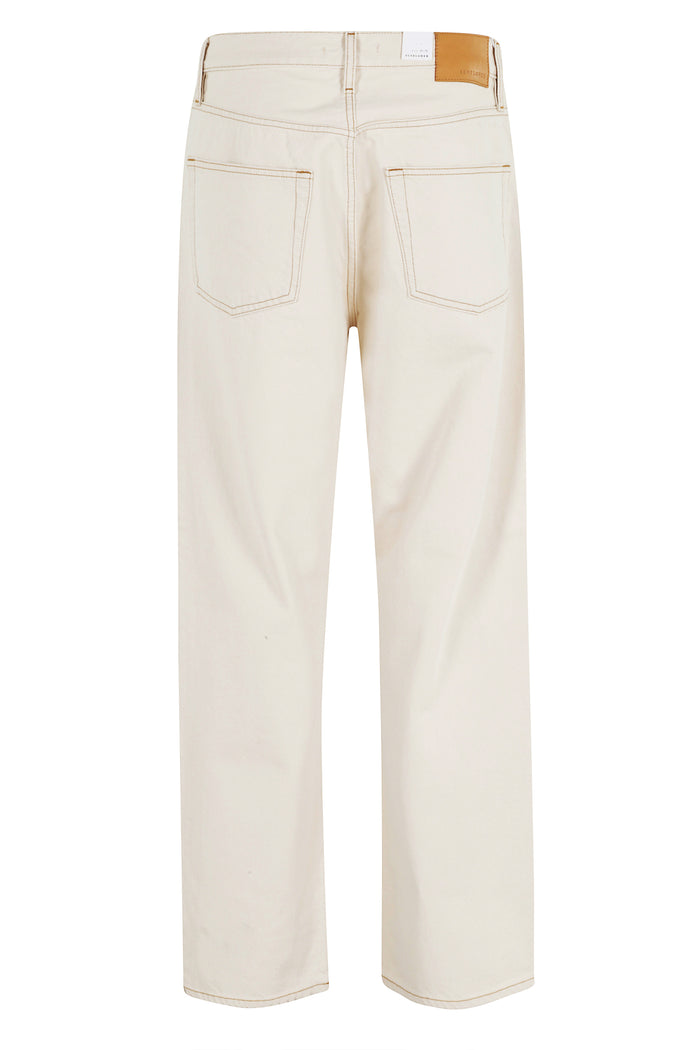 Loose Nude & Neutrals Cotone Pantaloni