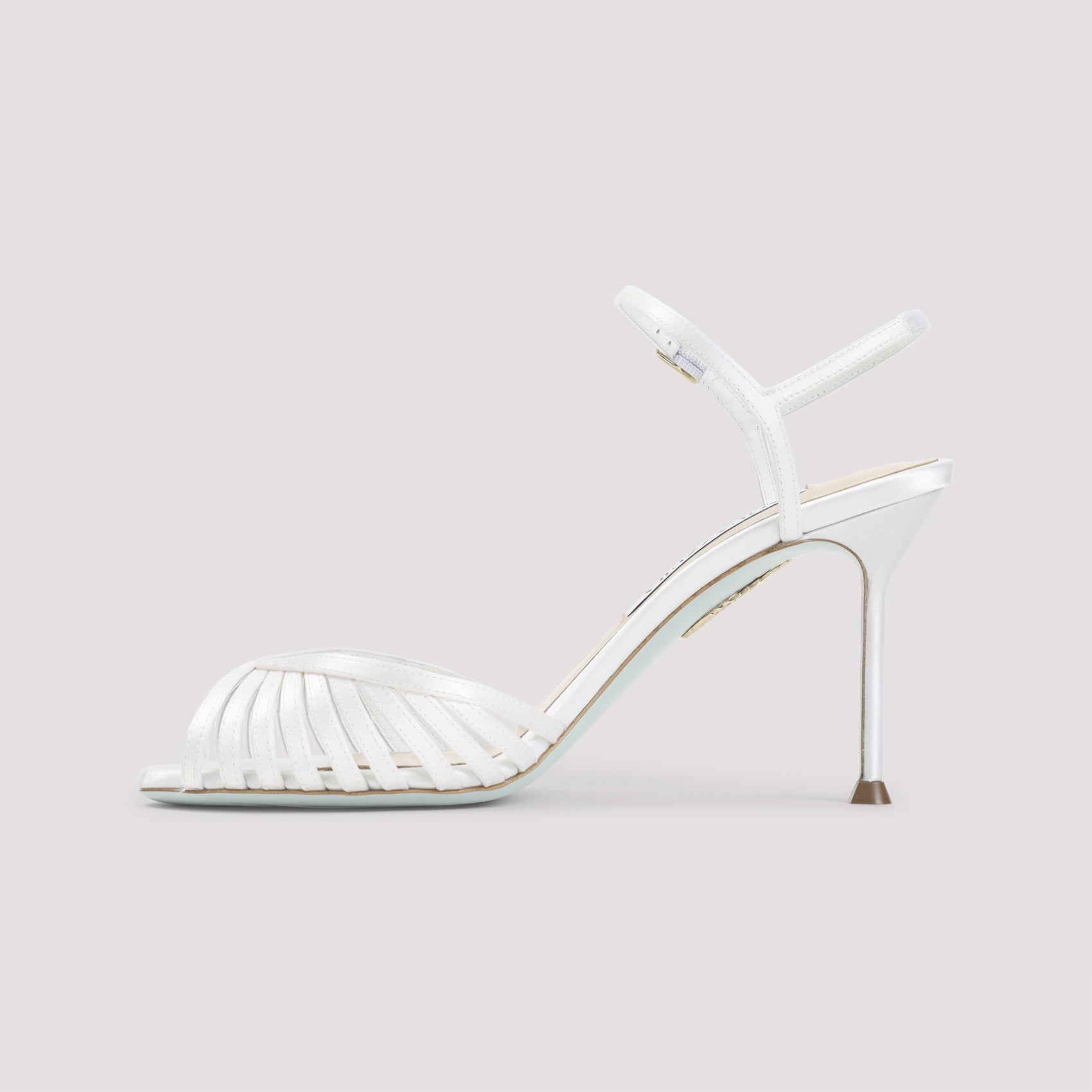 Aquazzurra Hold Me Sandal White Shoe