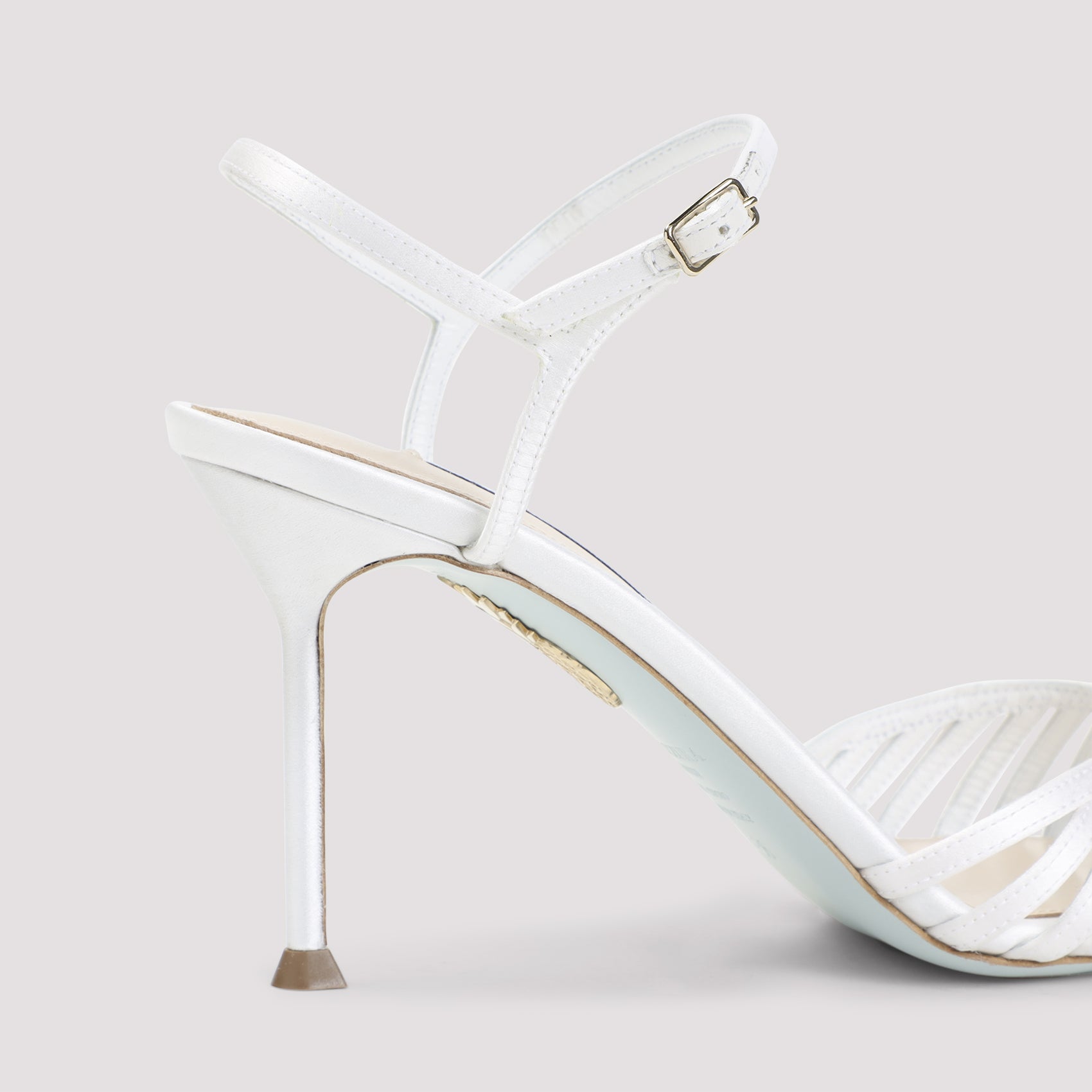 Aquazzurra Hold Me Sandal White Shoe