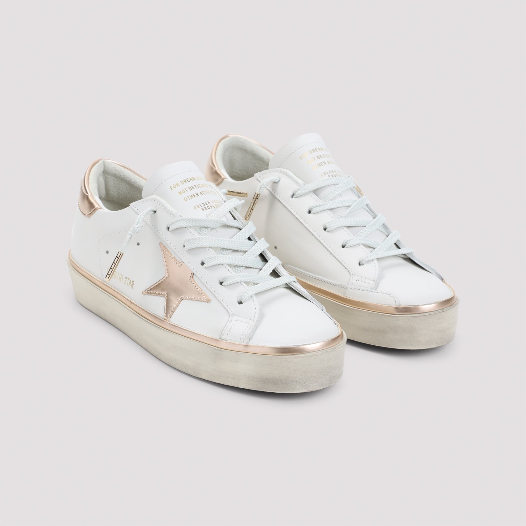Hi Star Sneakers White Taupe Shoe