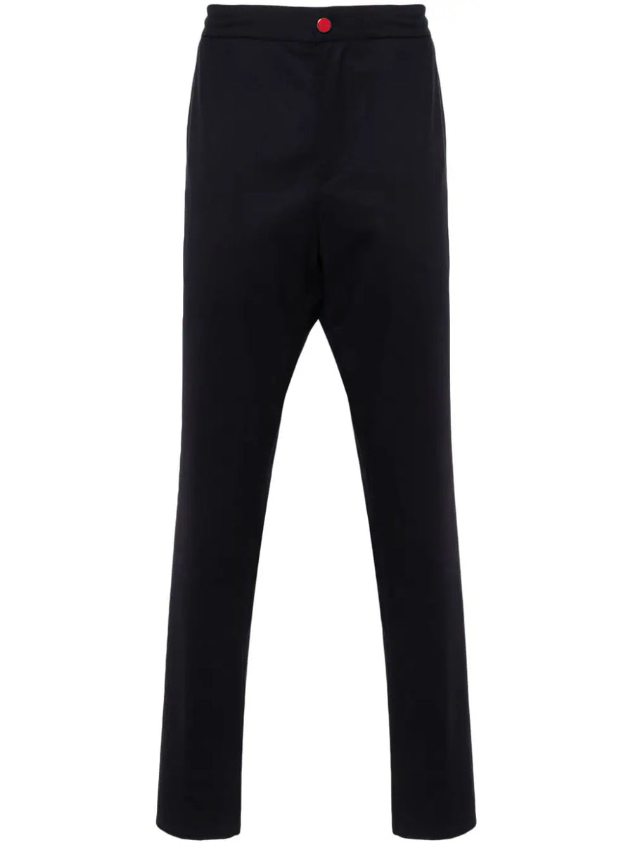 Kiton Wool 96% trousers in black
