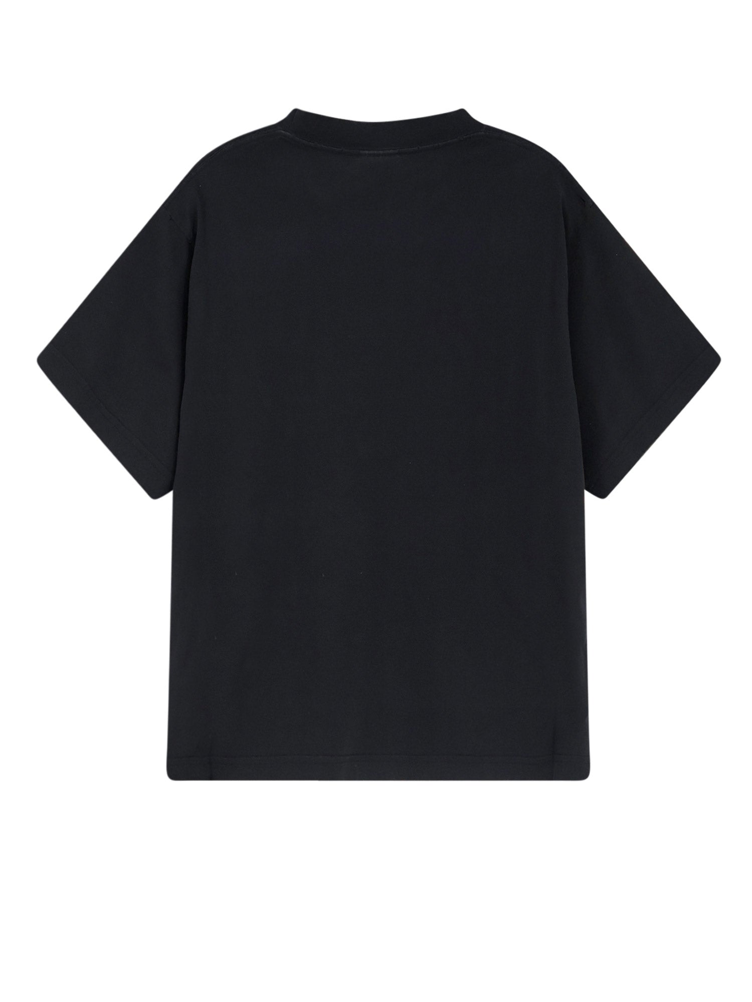 Balenciaga T-shirts and Polos Black Cotone