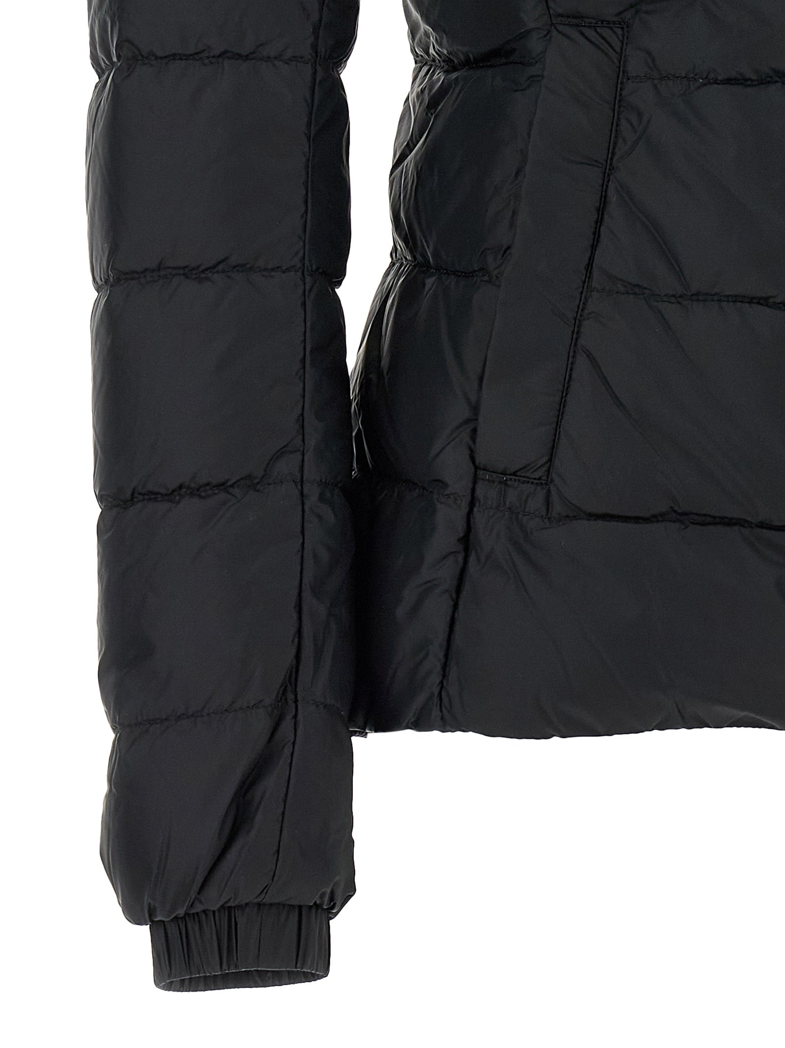 Abbott down jacket Black Polyamide Jacket, Parka, Casual