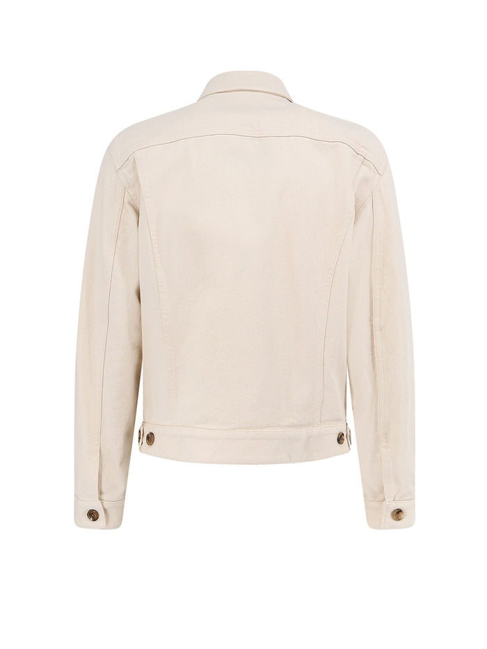 Valentino Jackets Ivory Cotone