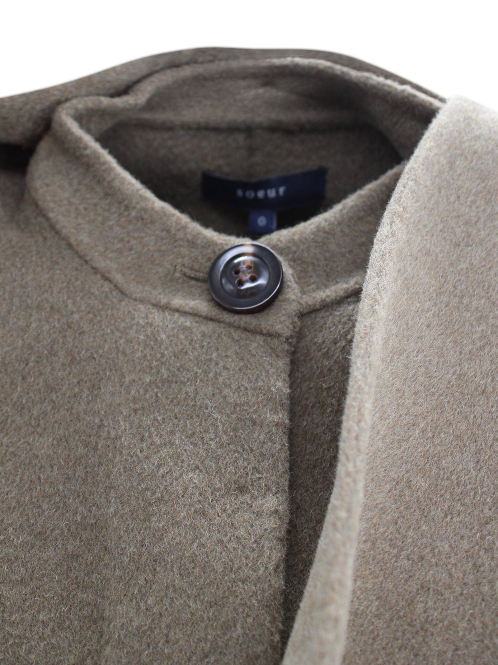 Soeur Coats Beige Lana
