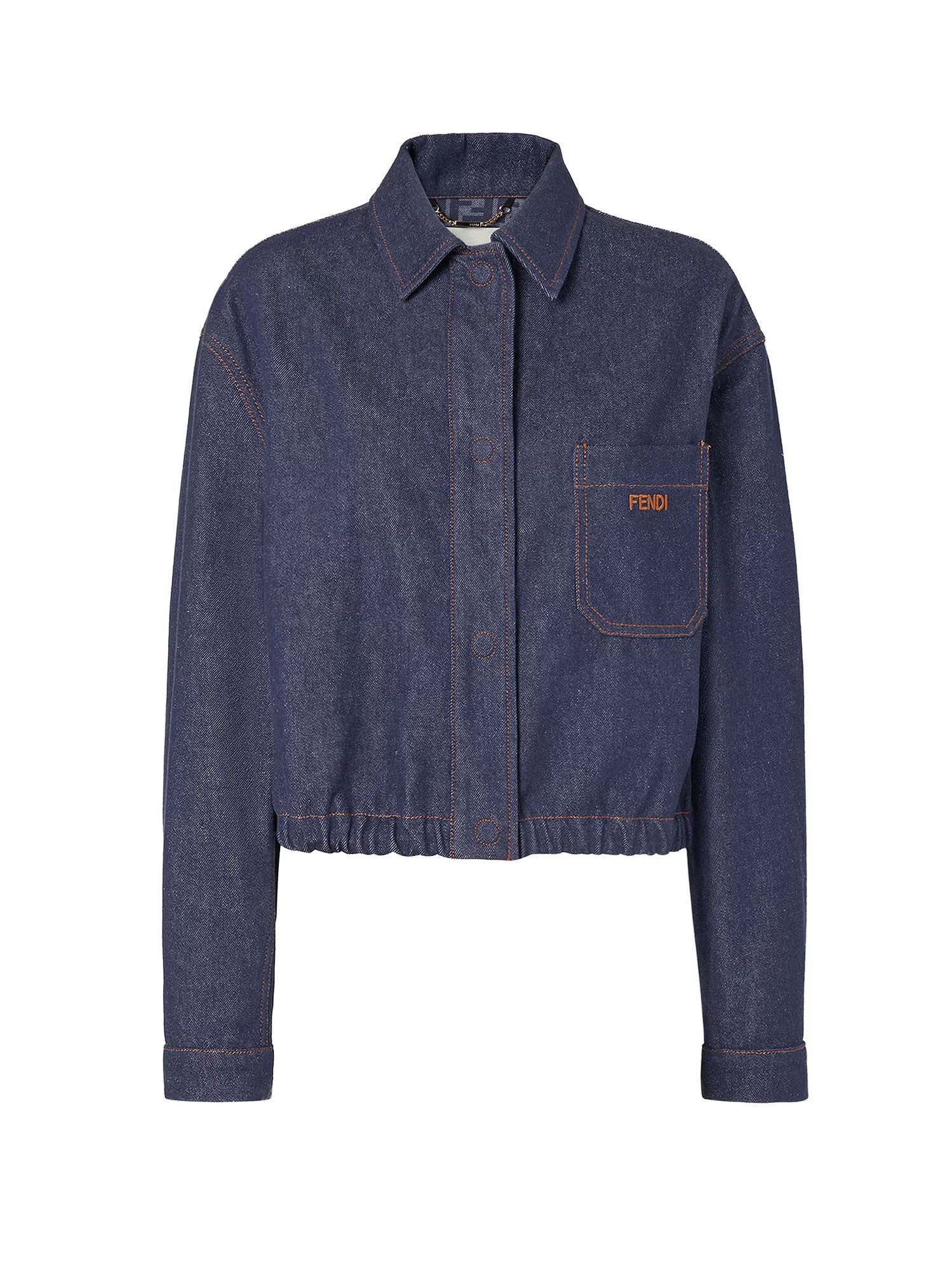 Fendi Jackets Blue Cotone
