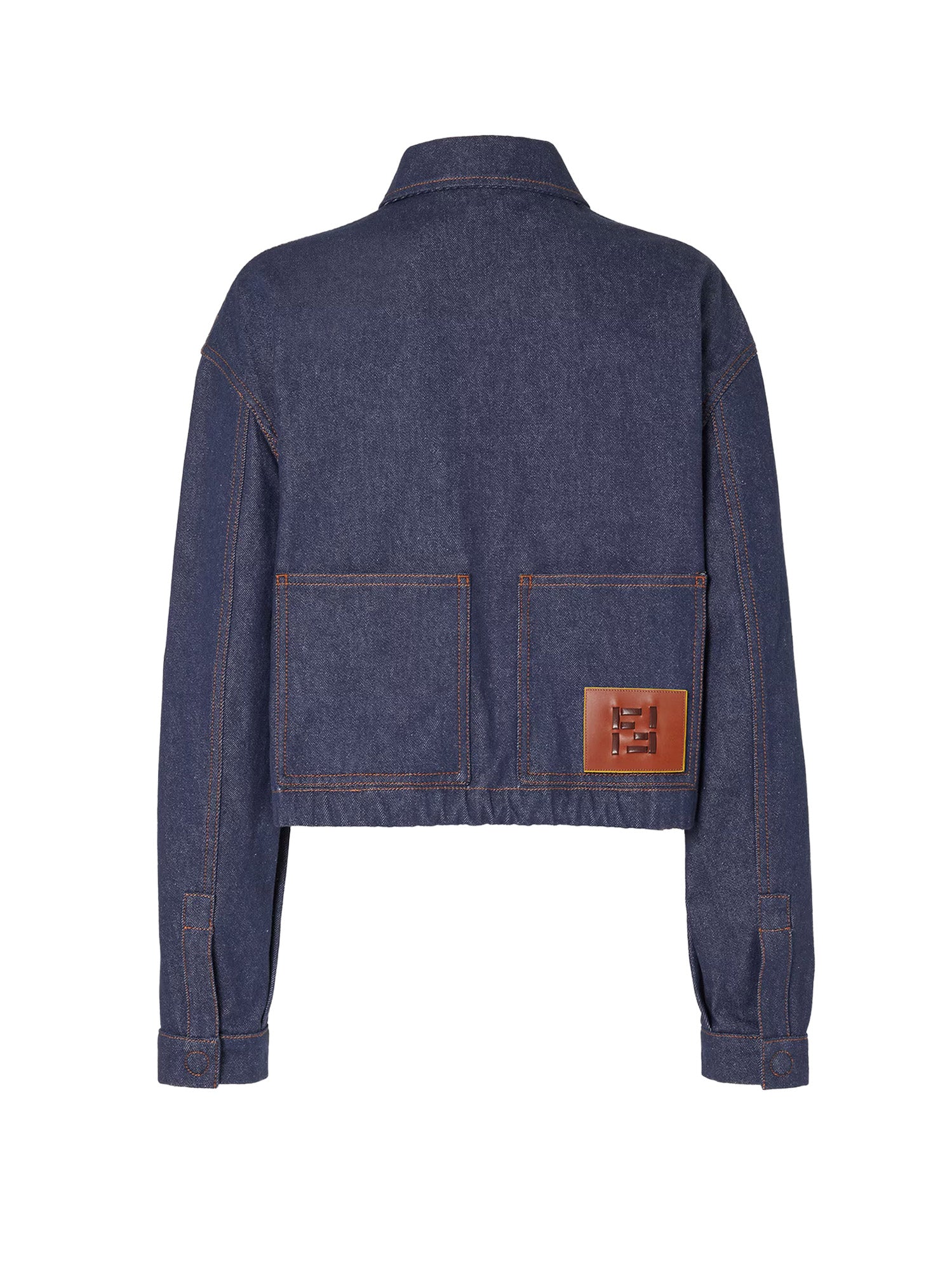Fendi Jackets Blue Cotone