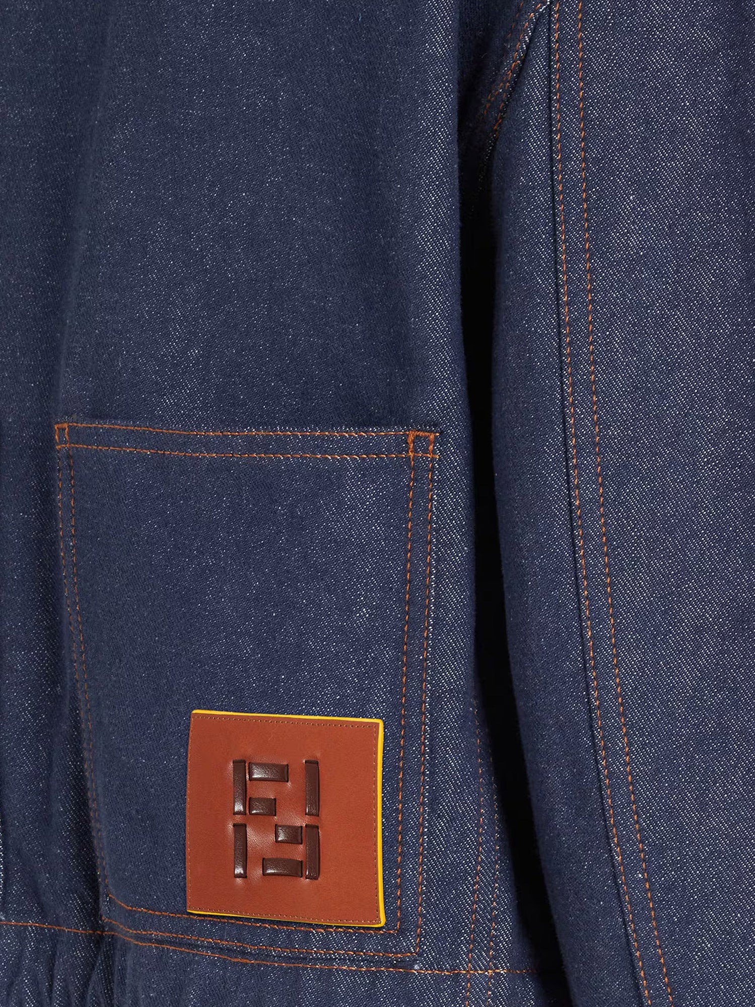 Fendi Jackets Blue Cotone