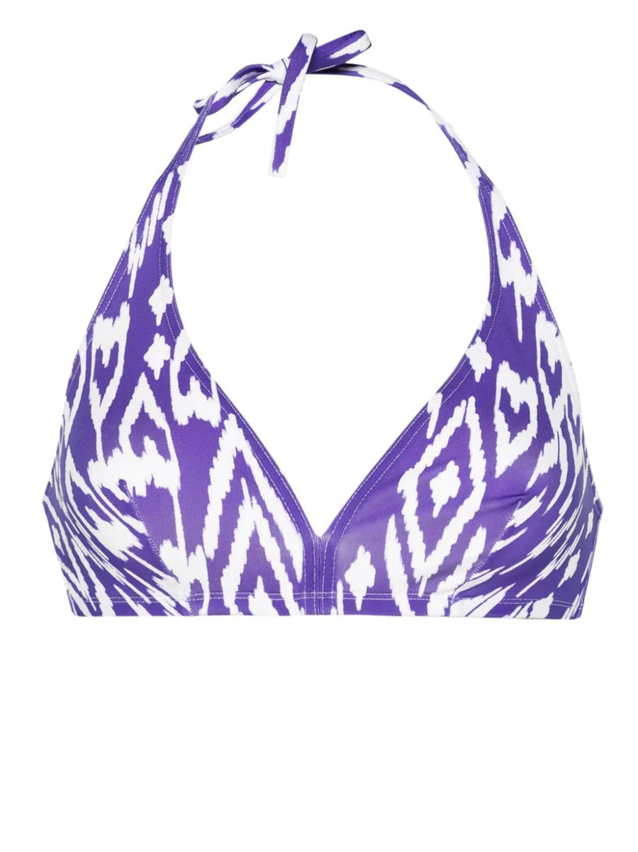 Eres Polyamide 84% bikini top in purple