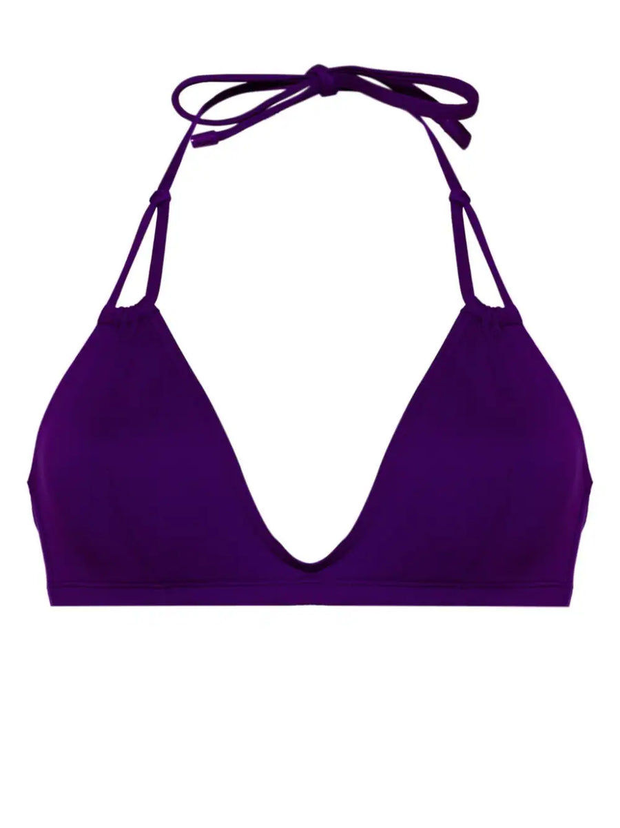 Eres Polyamide 84% bikini top in purple