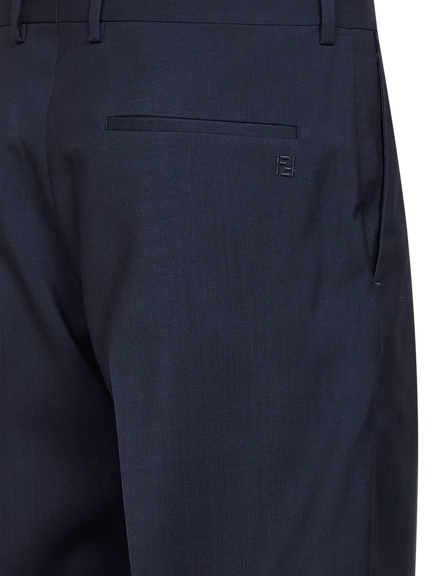 Fendi RTW Dark Blu Lana Vergine