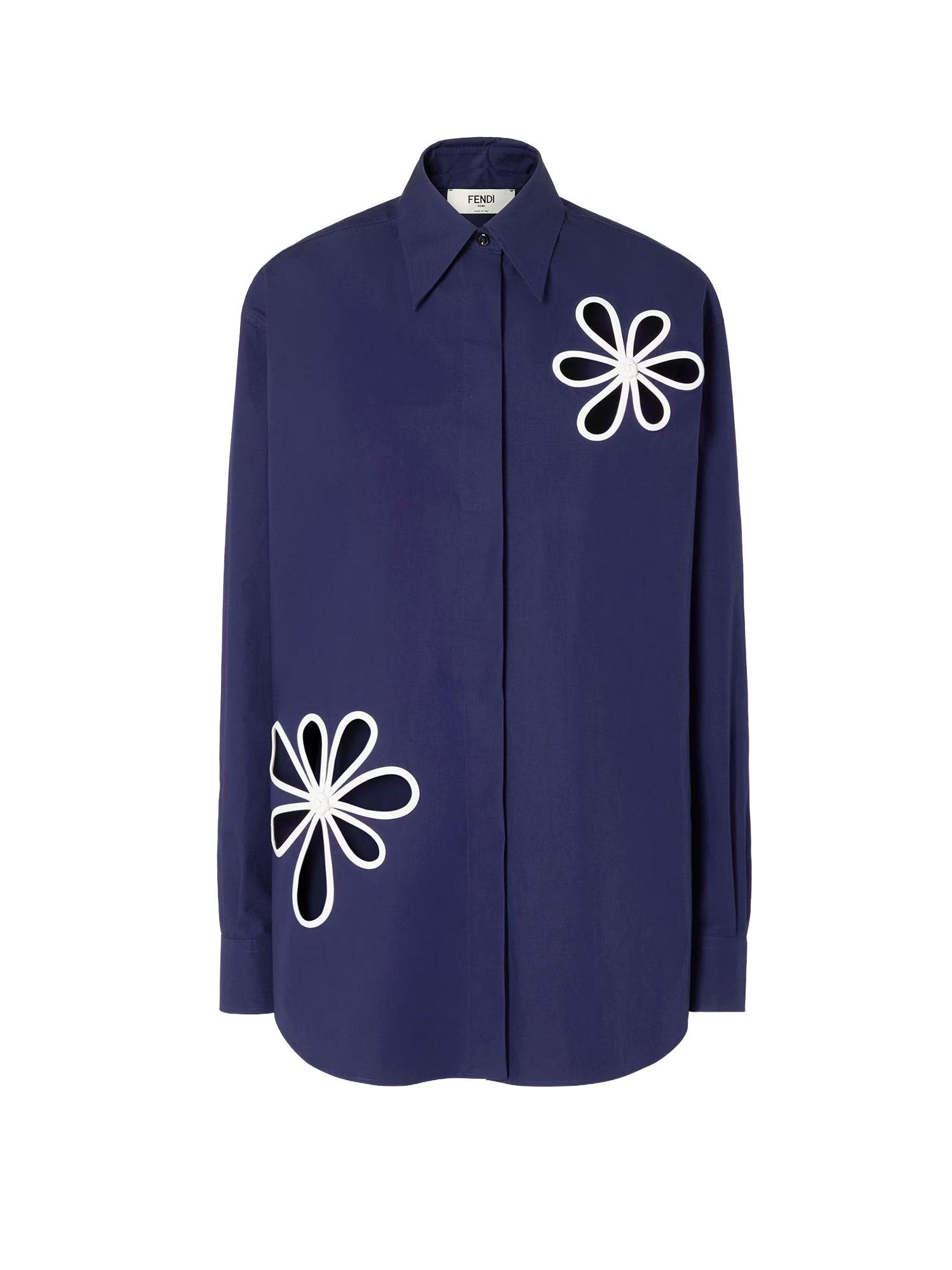 Fendi Shirts Inchiostro 26 Cotone