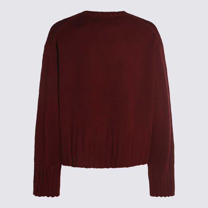 Allude Sweaters Bordeaux _wo Ws