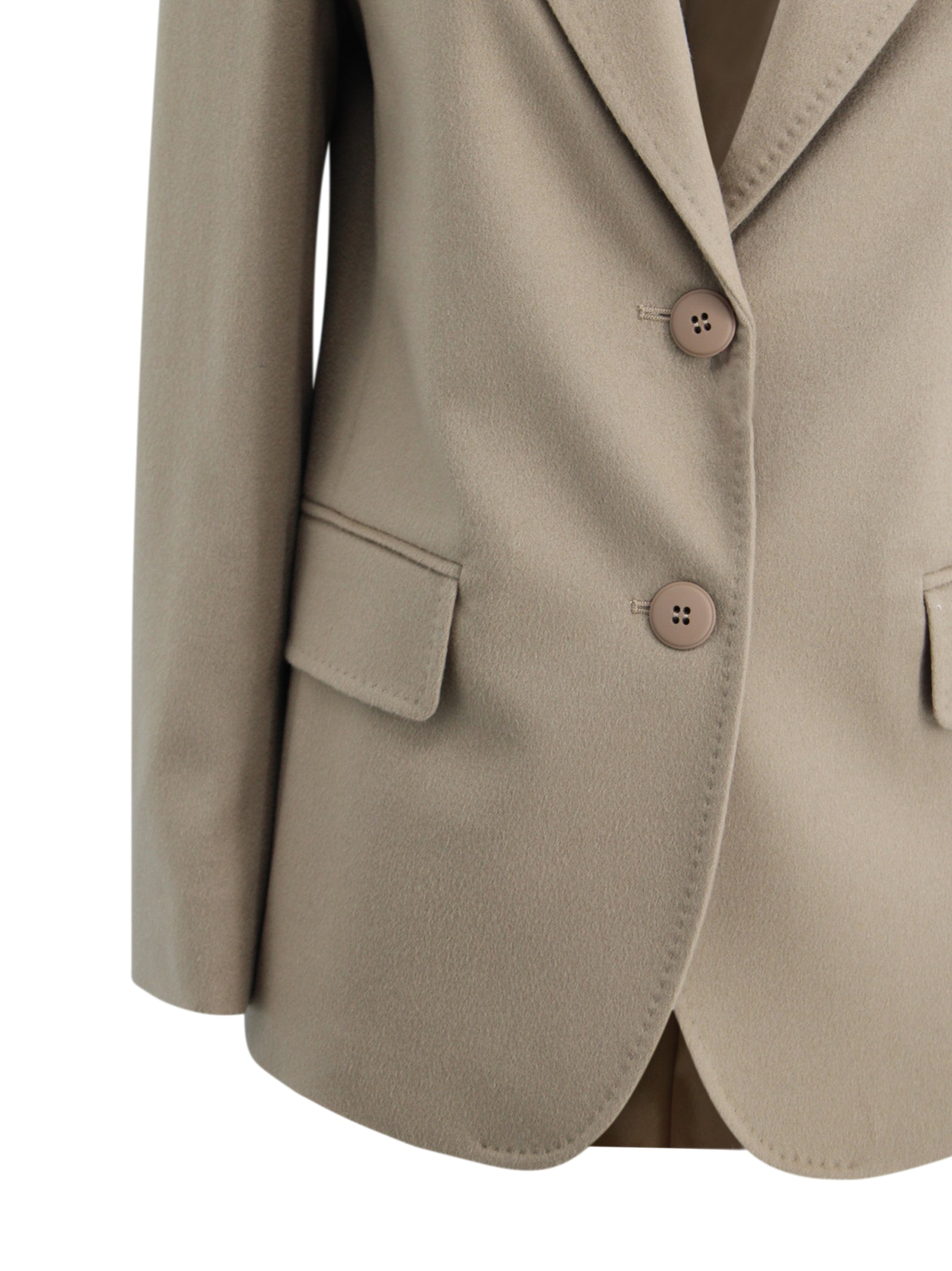 Max Mara Studio Jackets Cammello Lana Vergine