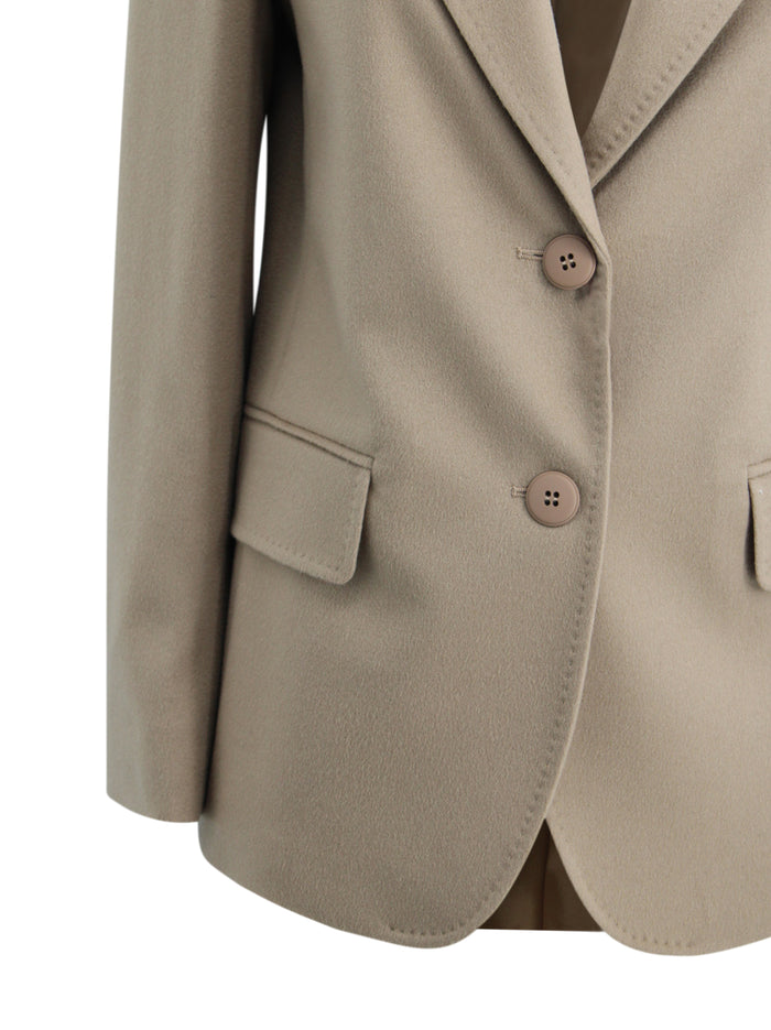 Max Mara Studio Jackets Cammello Lana Vergine