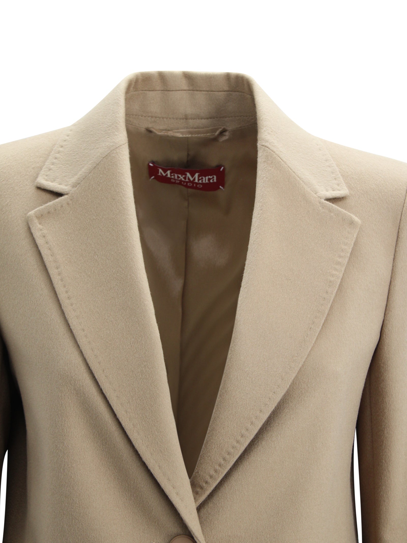 Max Mara Studio Jackets Cammello Lana Vergine