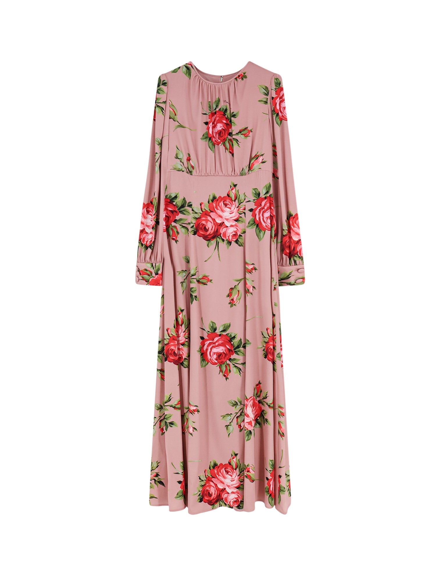 Dolce & Gabbana Dresses Bouquet Rose Seta