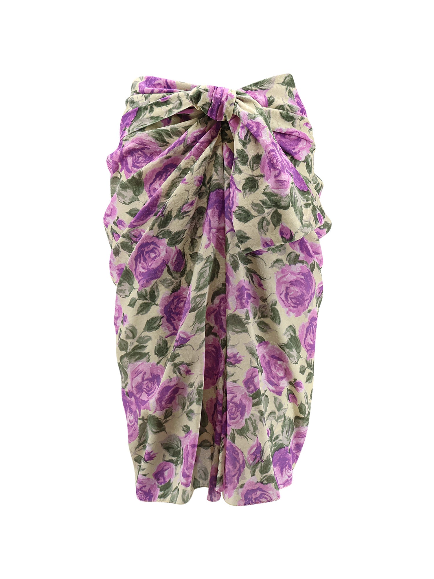 Chloè Skirts Yellowpurple Seta