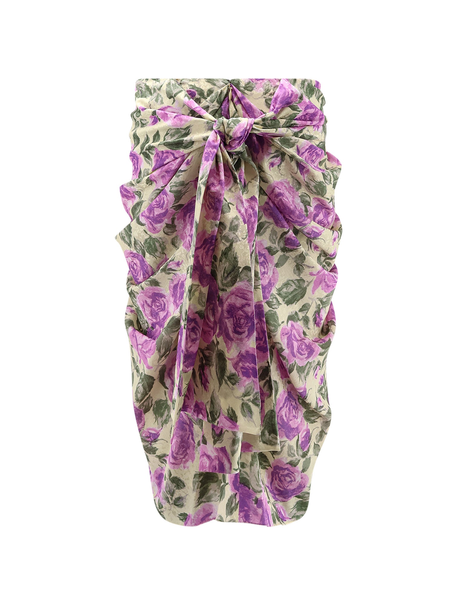 Chloè Skirts Yellowpurple Seta
