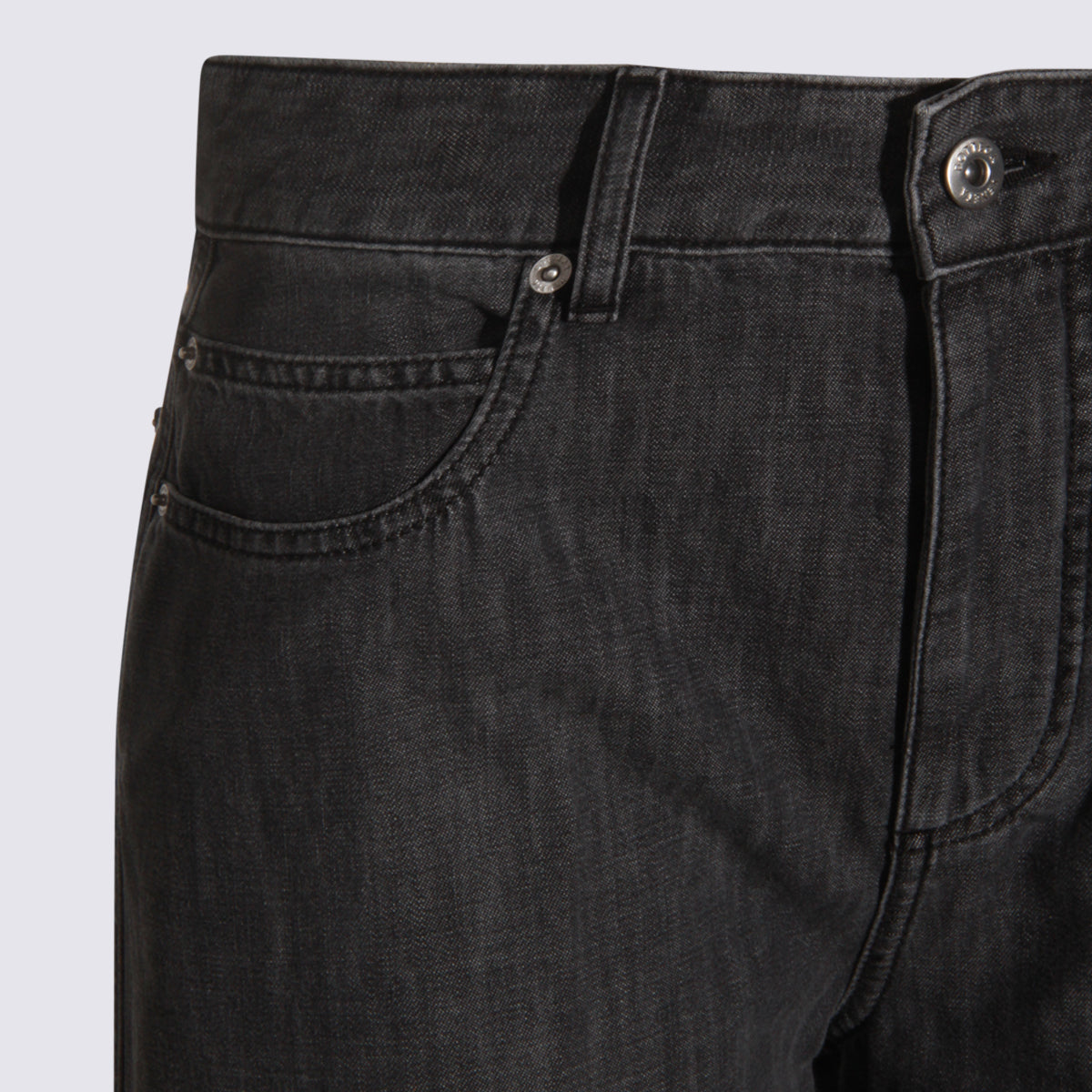 Bottega Veneta Trousers Washed Black _co