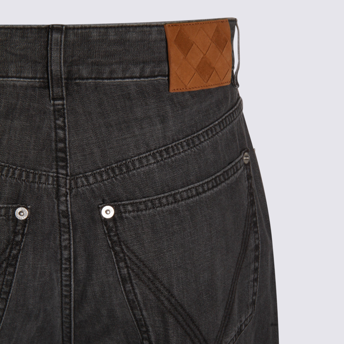 Bottega Veneta Trousers Washed Black _co