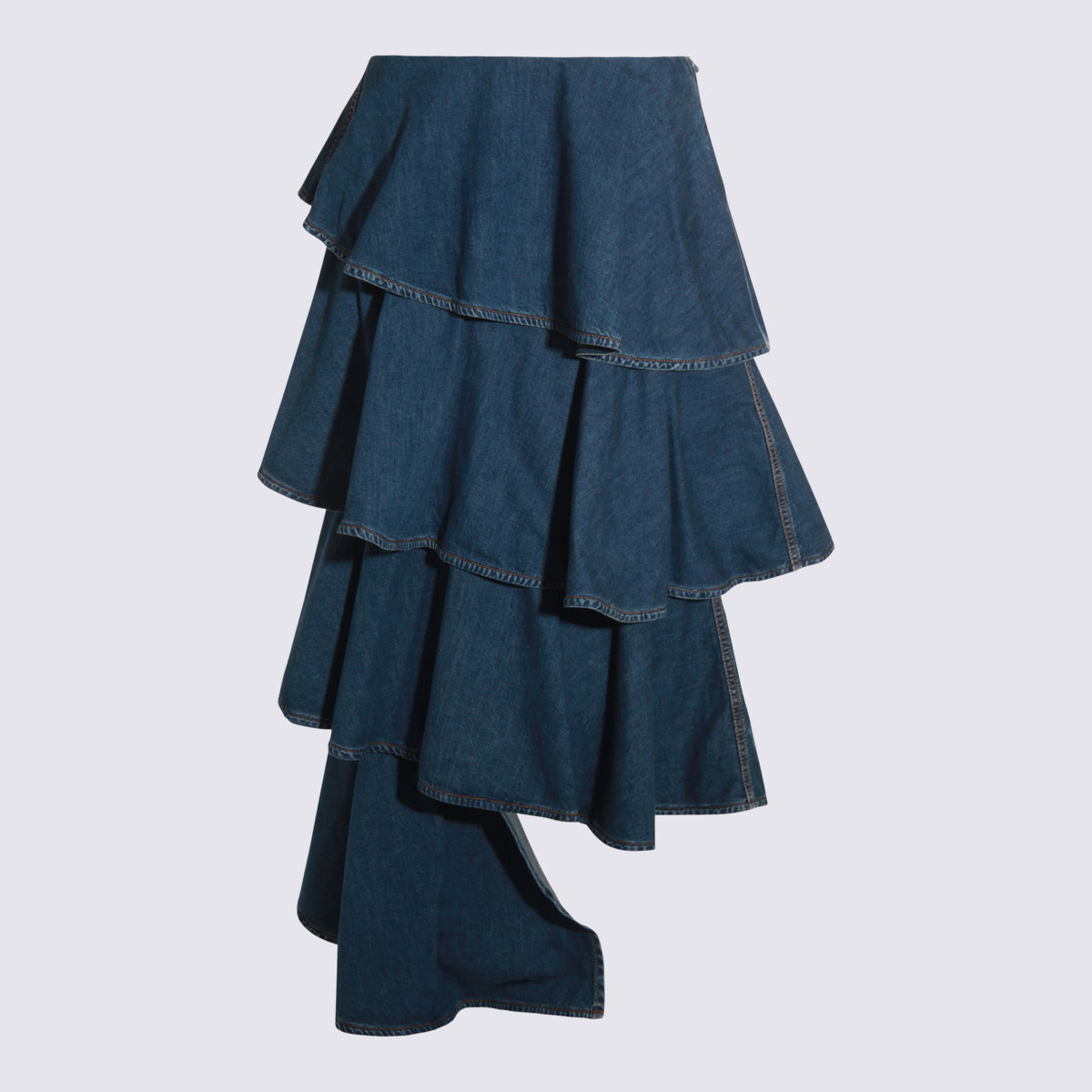 Alaia Skirts Bleu Mineral _co