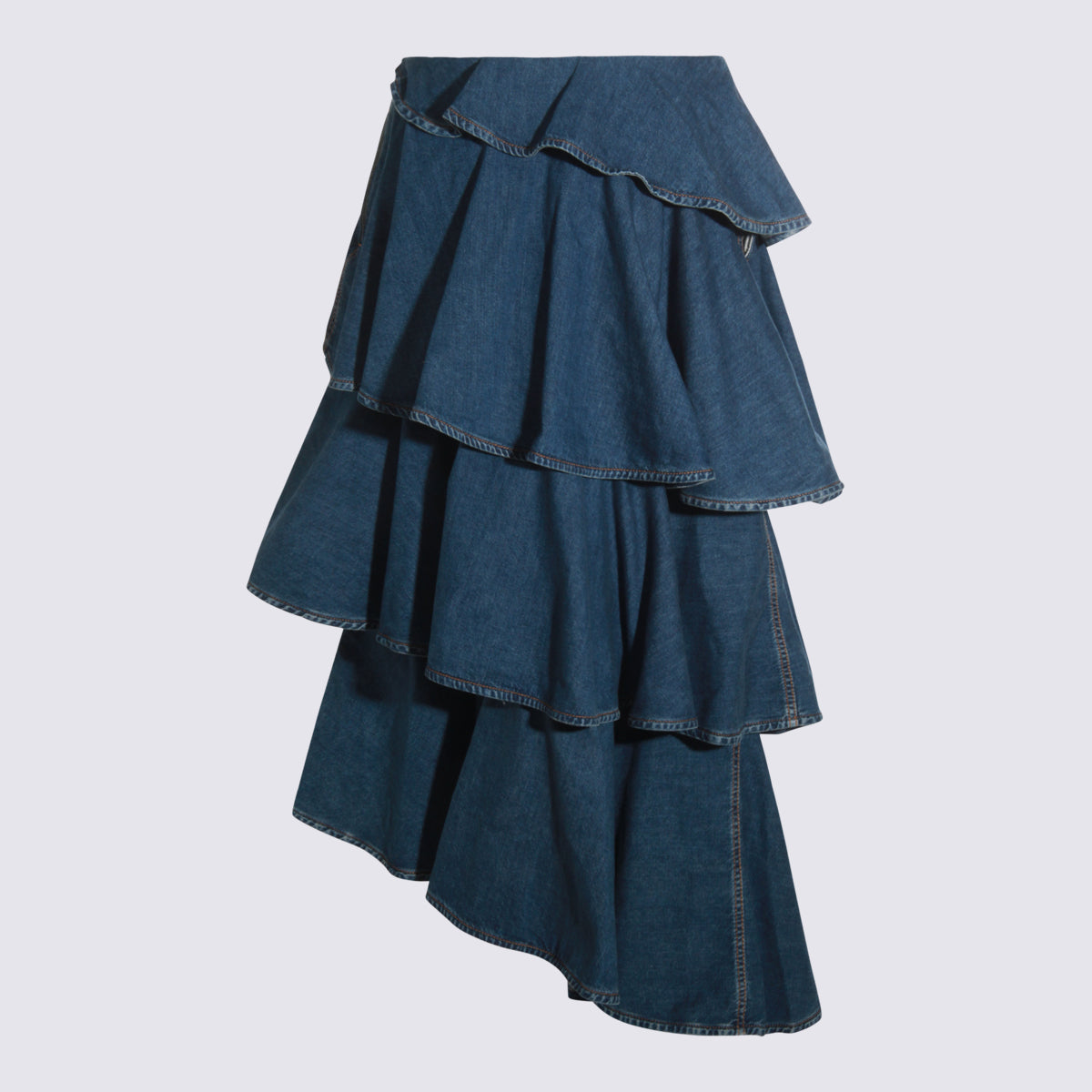 Alaia Skirts Bleu Mineral _co