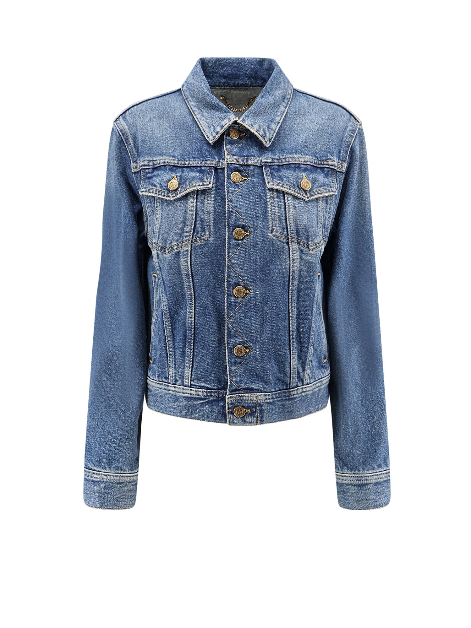 Golden Goose Jackets Blue Cotone