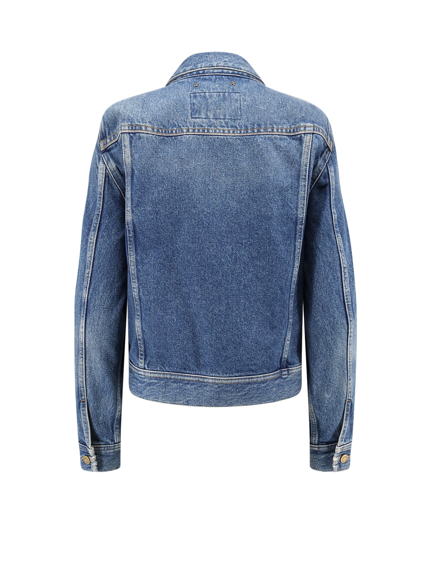 Golden Goose Jackets Blue Cotone