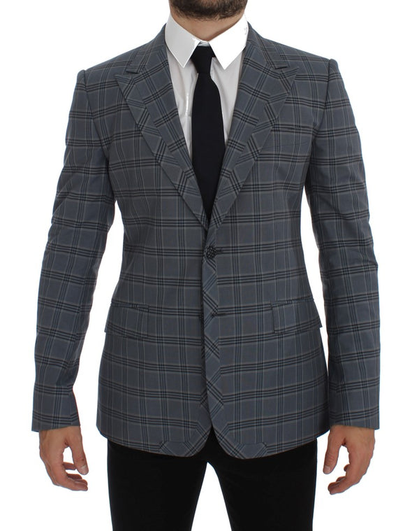 Dolce & Gabbana 100% Cotton blazer in blue