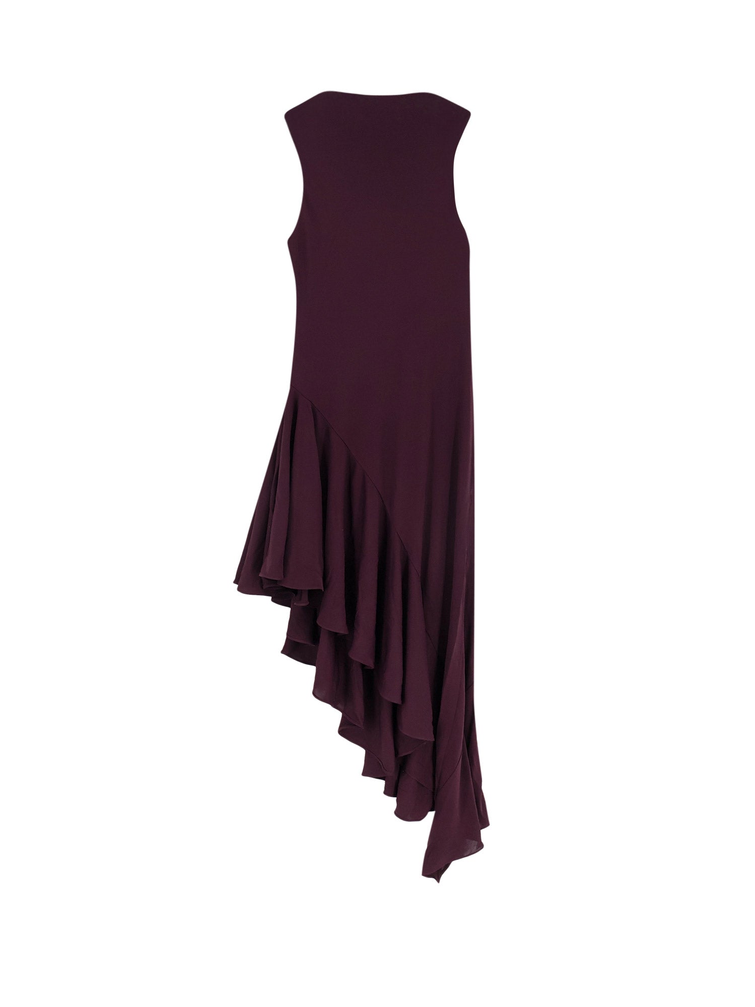 Alaia Dresses Bordeaux Viscosa