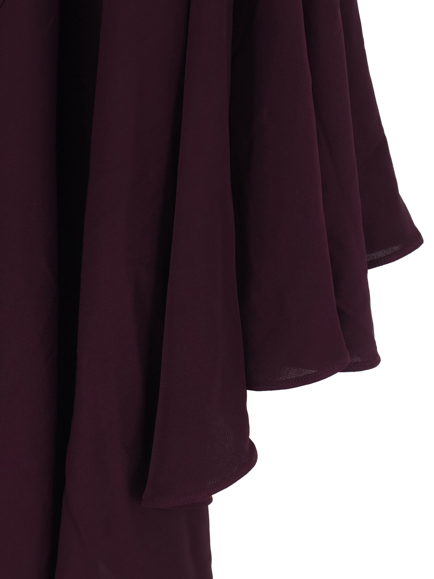 Alaia Dresses Bordeaux Viscosa