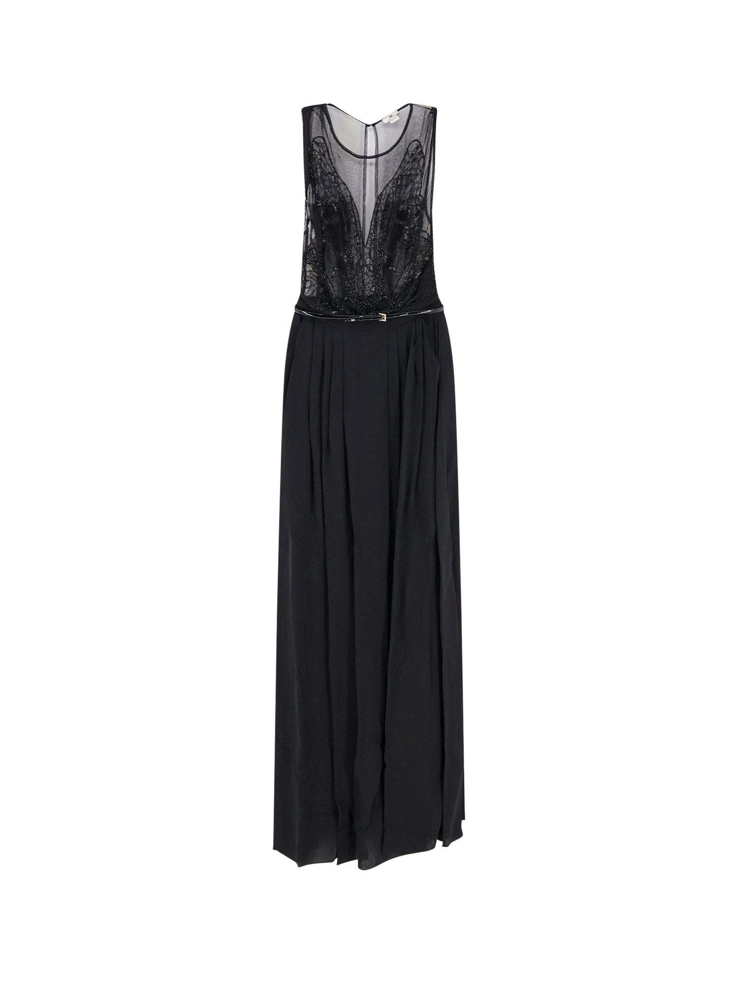 Elisabetta Franchi Dresses Black Viscosa