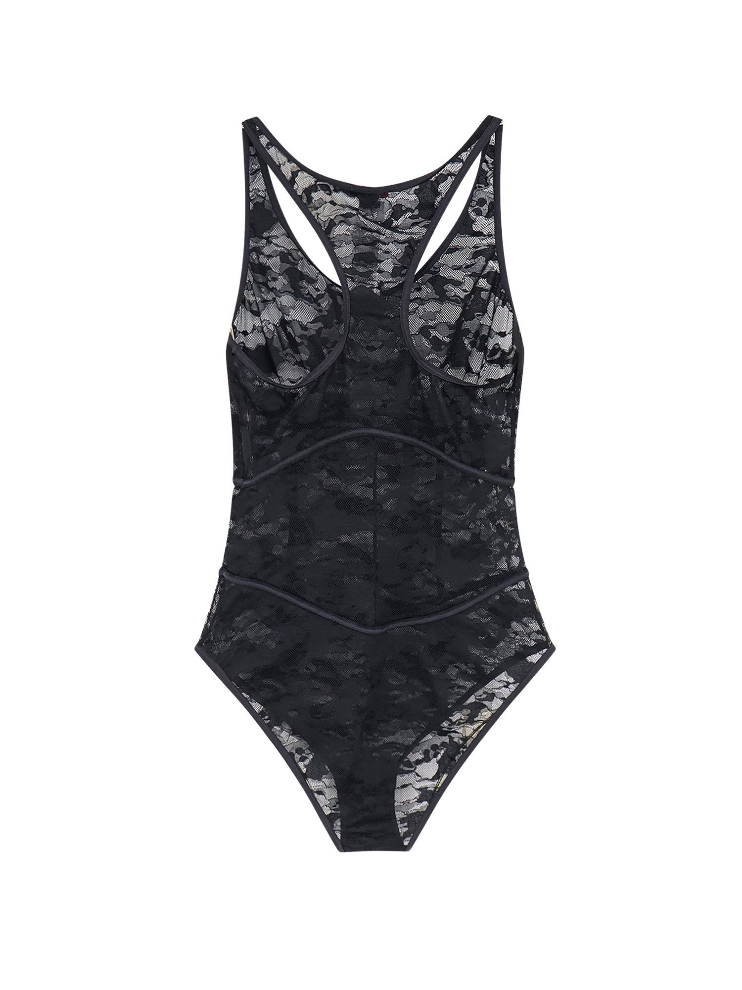 Diesel Underwear Black Nylon Elastan