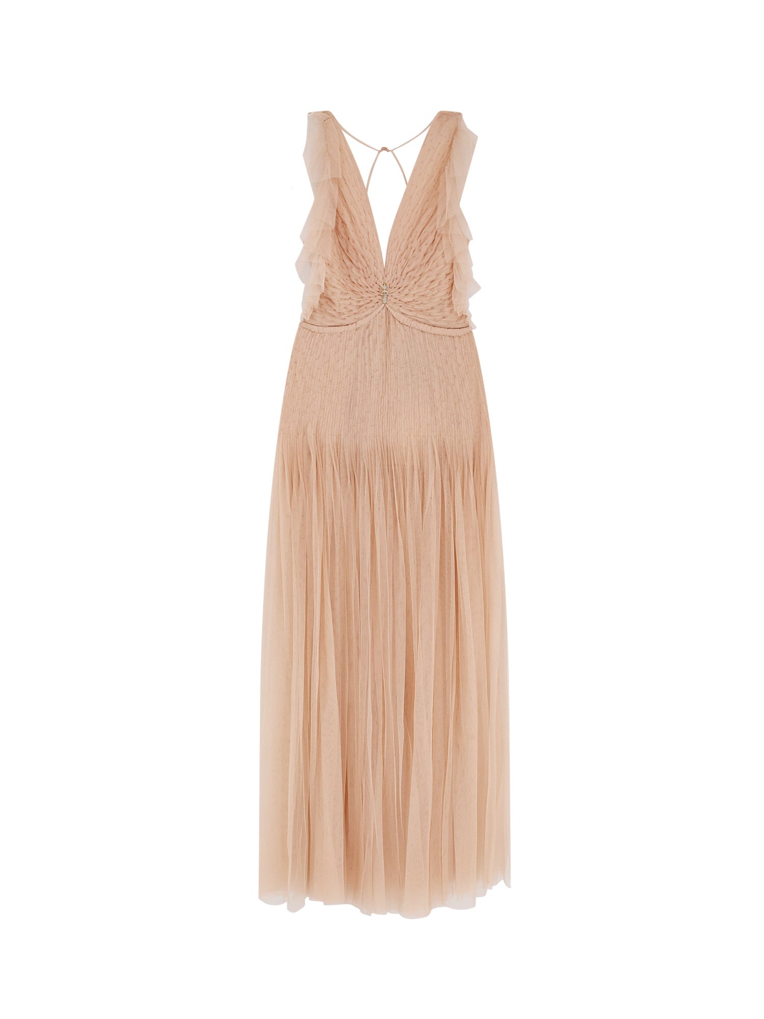 Elisabetta Franchi Dresses Nude Poliestere