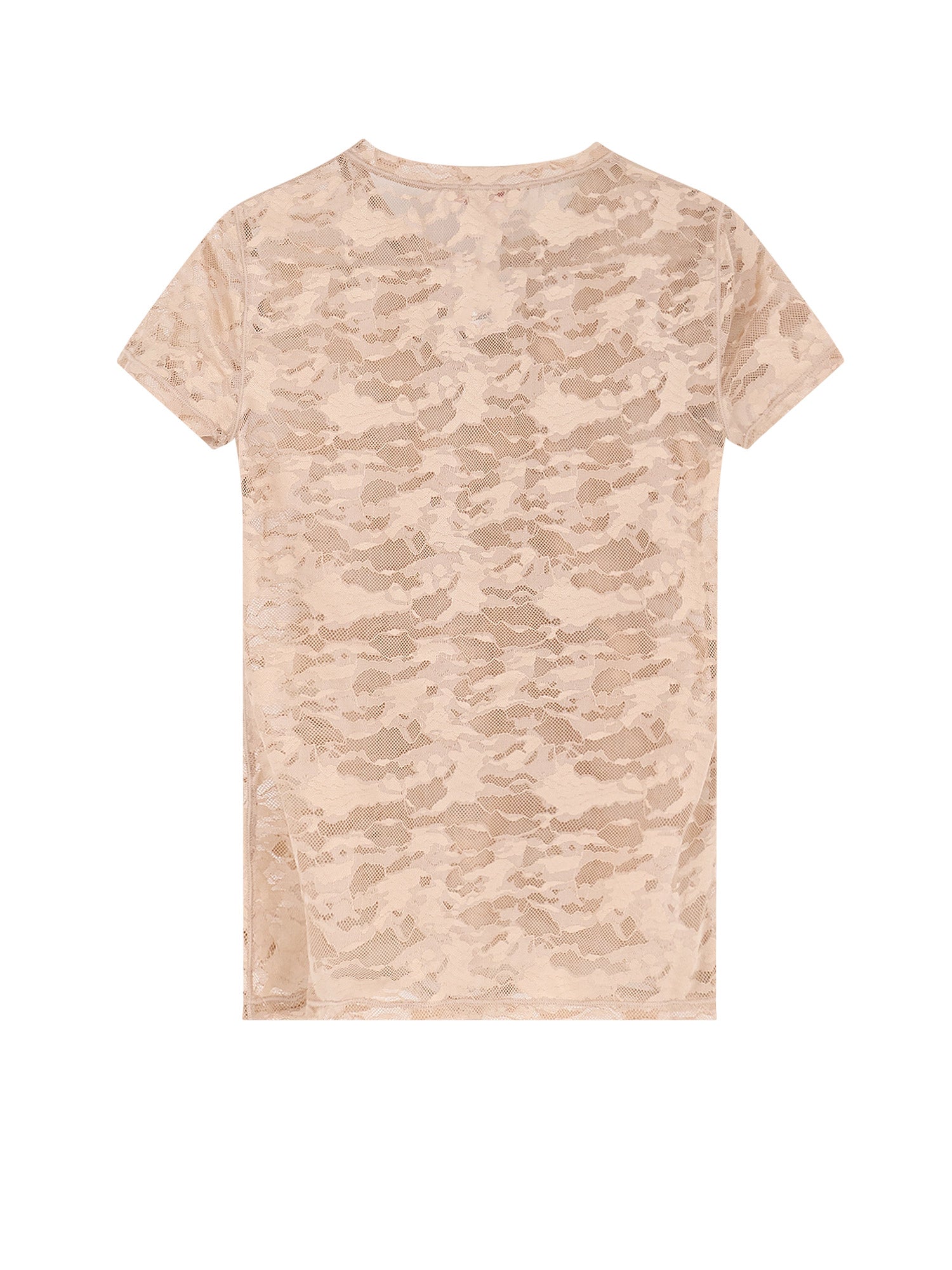 Diesel T-shirts and Polos Pink Nylon Elastan